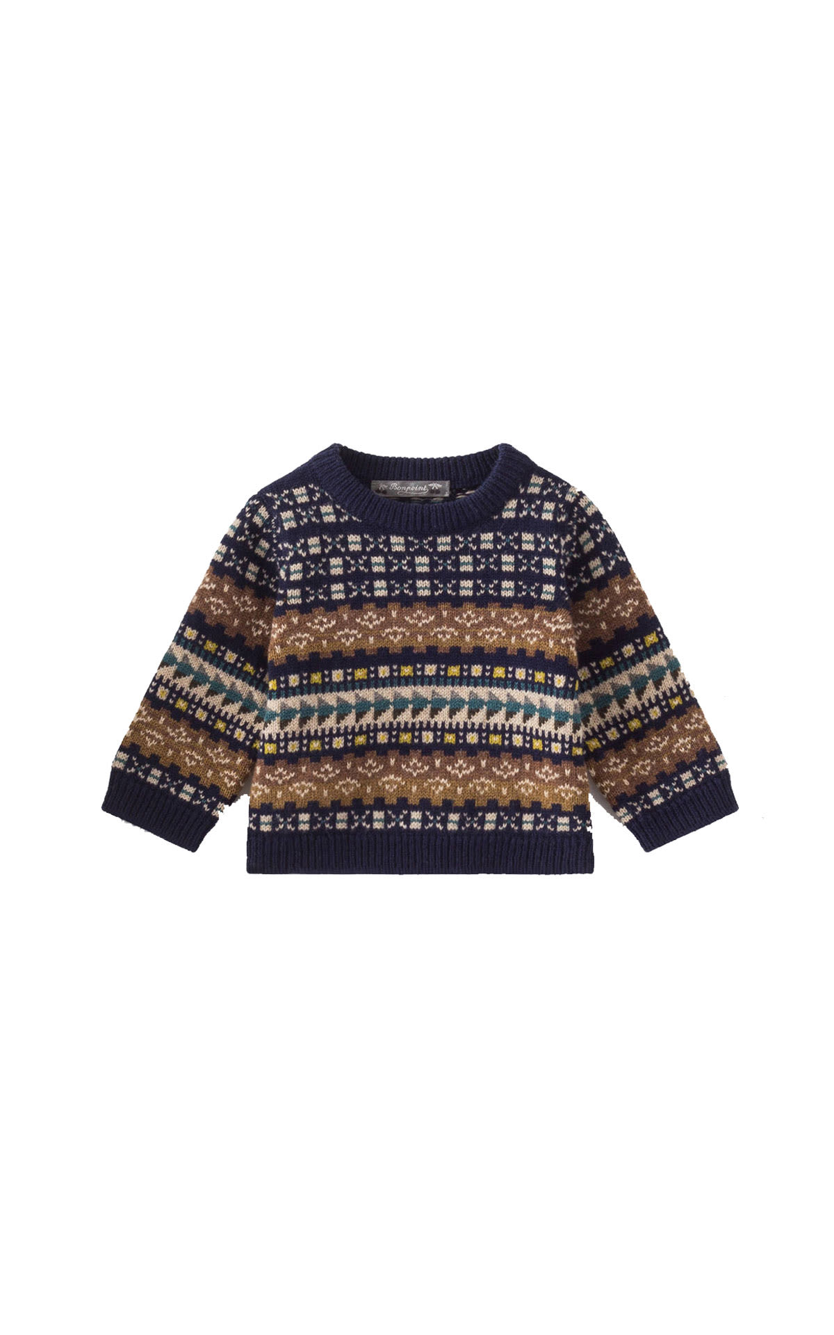 Bonpoint Baby patterned sweater from Bicester Village
