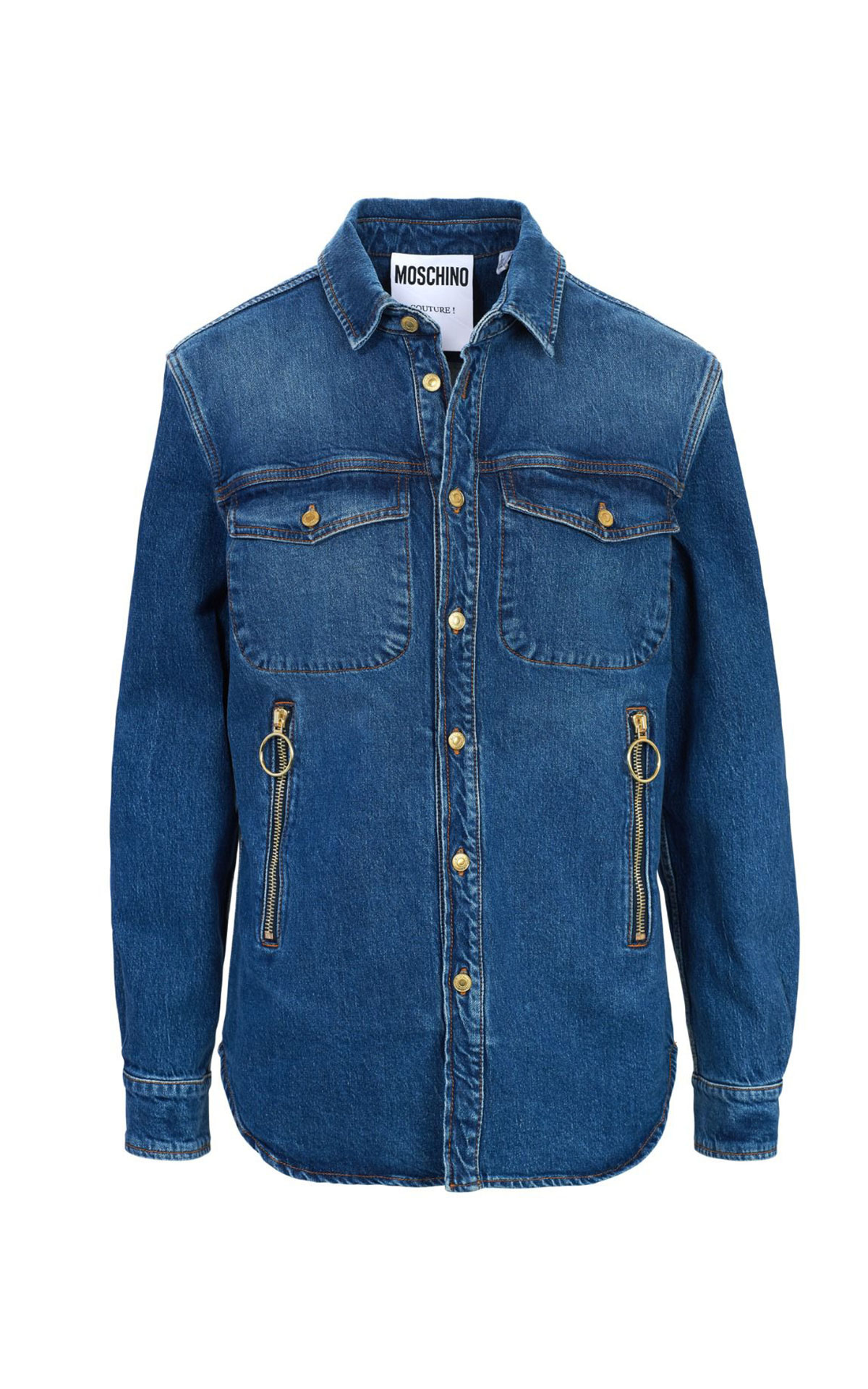 Denim overshirt Moschino