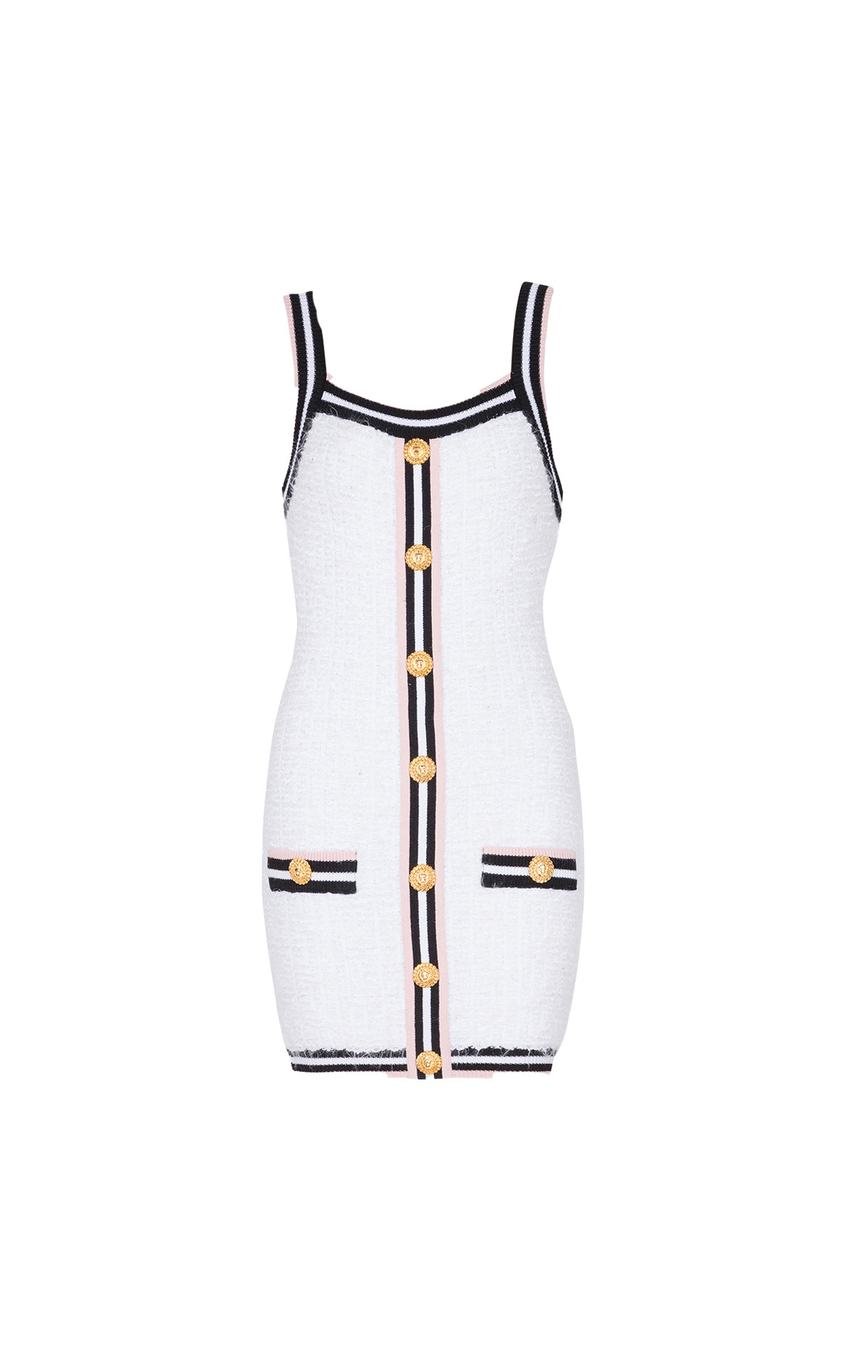 Balmain Monogram short dress from Bicester Village