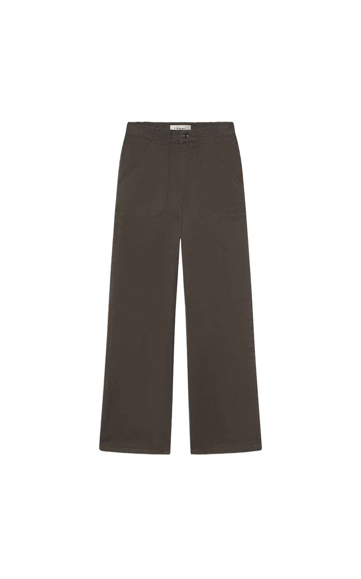 Frame Modern pocket pant rich military from Bicester Village