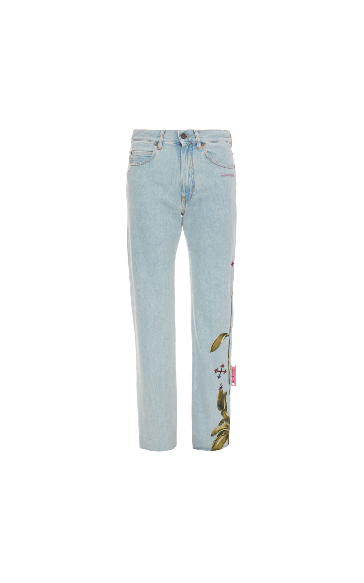 Off-White Embroidered Jean from Bicester Village