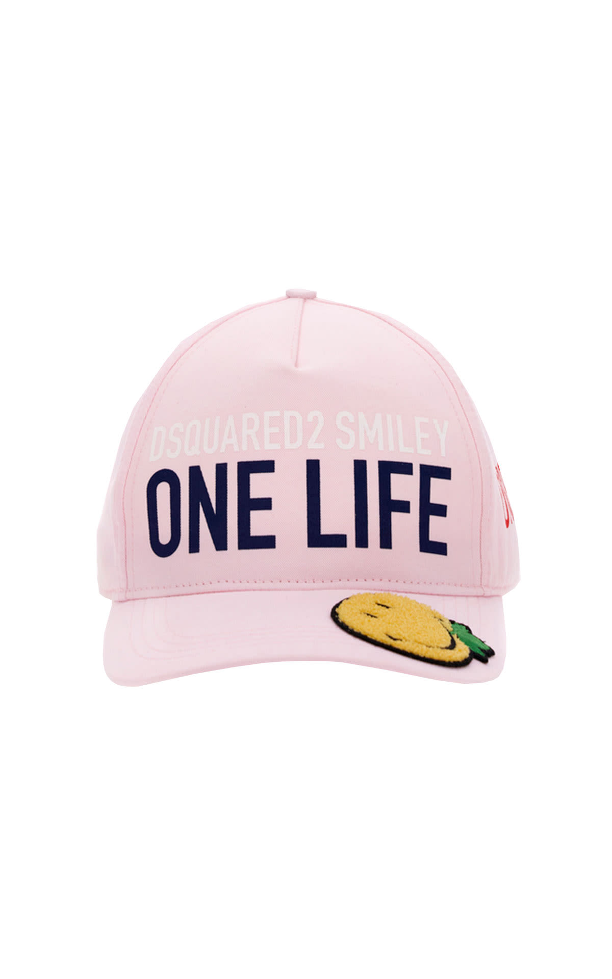 One Life One Planet pink cap Dsquared2