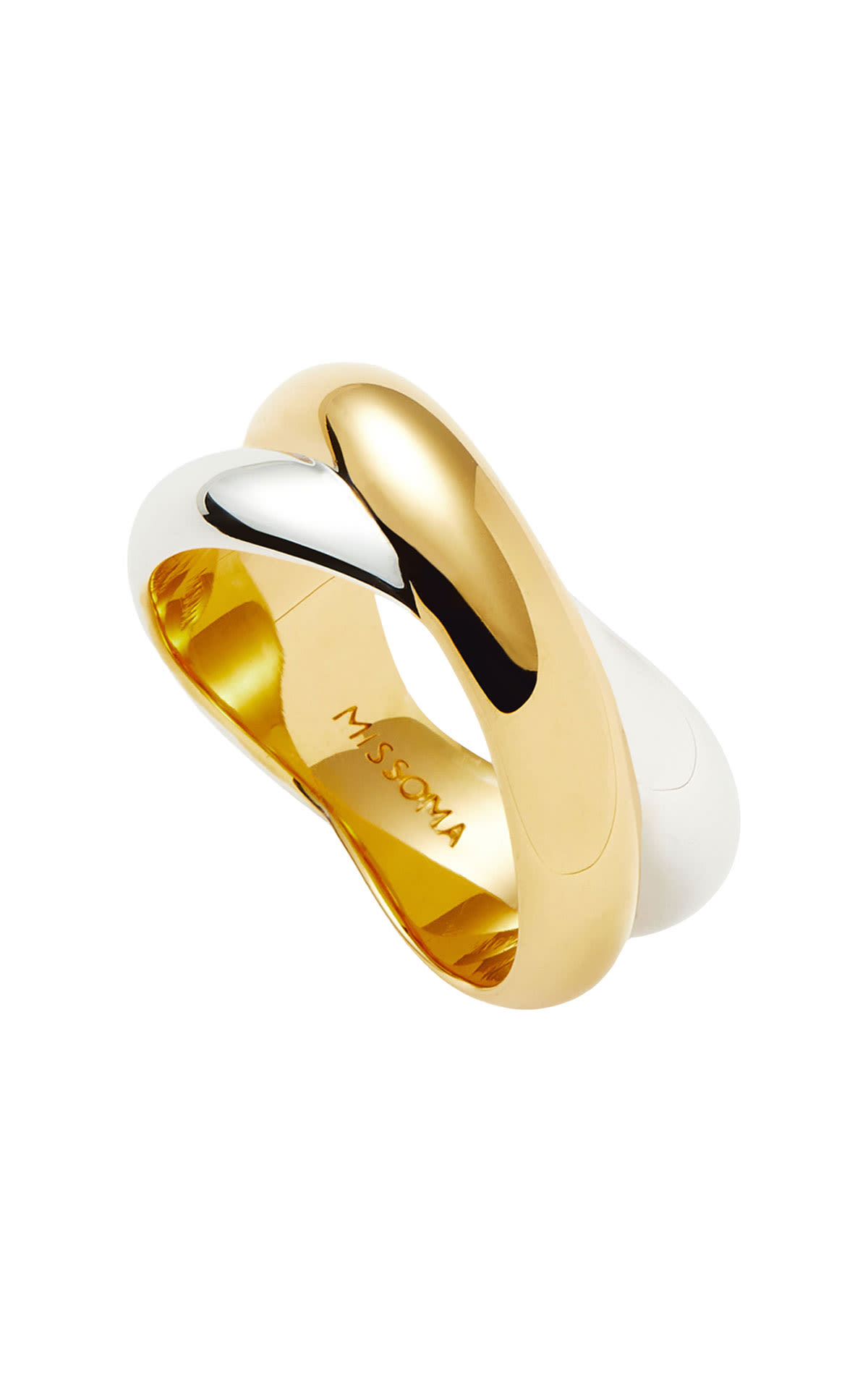 Missoma Lucy Williams Chunky Entwine Ring from Bicester Village