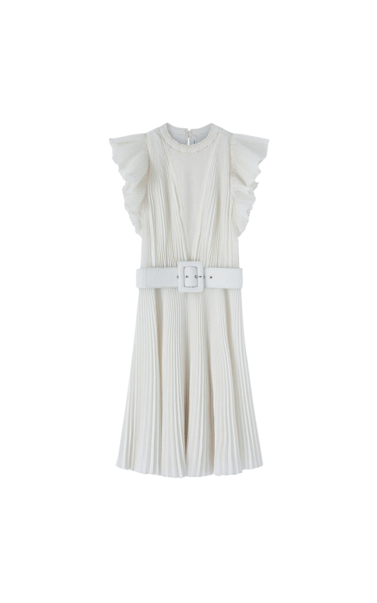 Ermanno Scervino white short dress