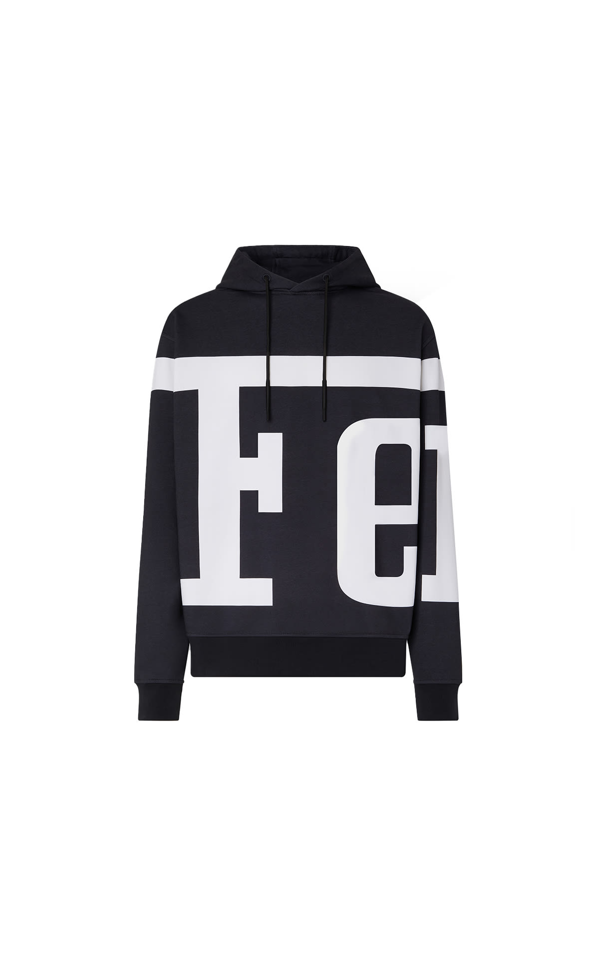 Ferrari black sweatshirt with white logo