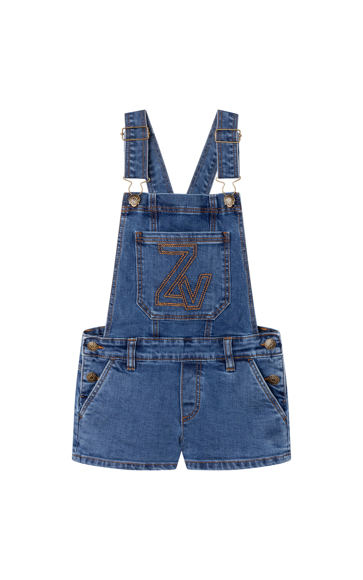Zadig & Voltaire - Peto denim corto