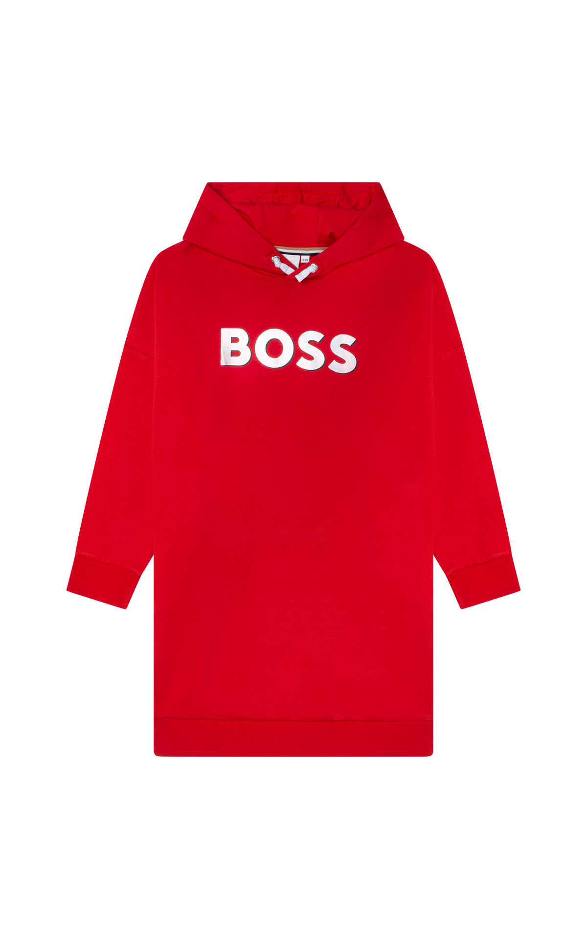 Red long sleeve dress BOSS KIds around