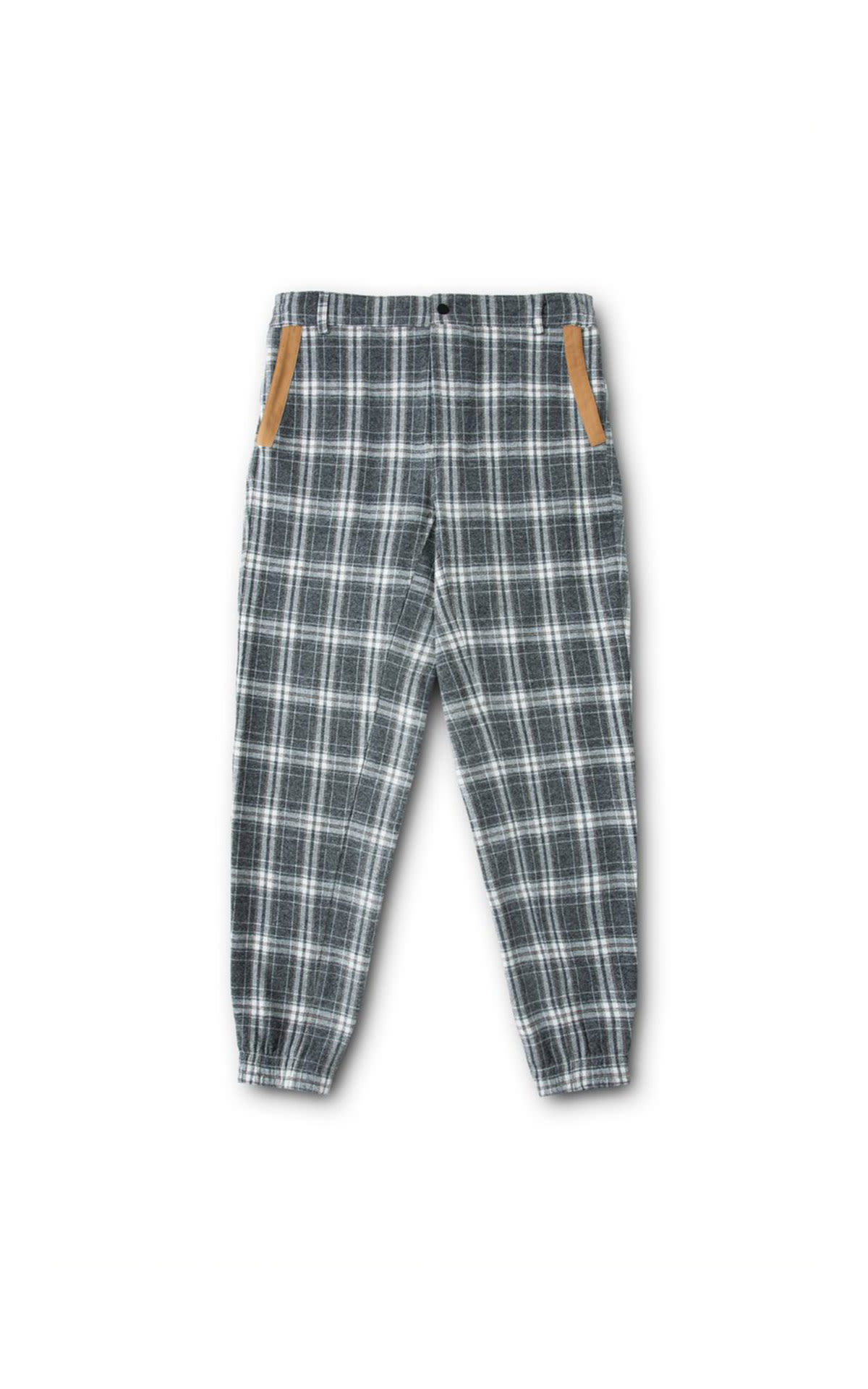 DKNY Plaid jogger with nylon trims from Bicester Village