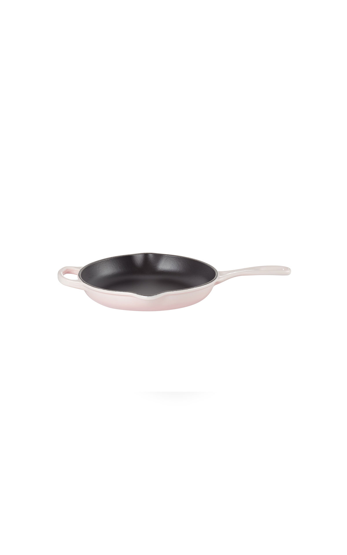 Le Creuset 23cm Cast iron skillet shell pink from Bicester Village