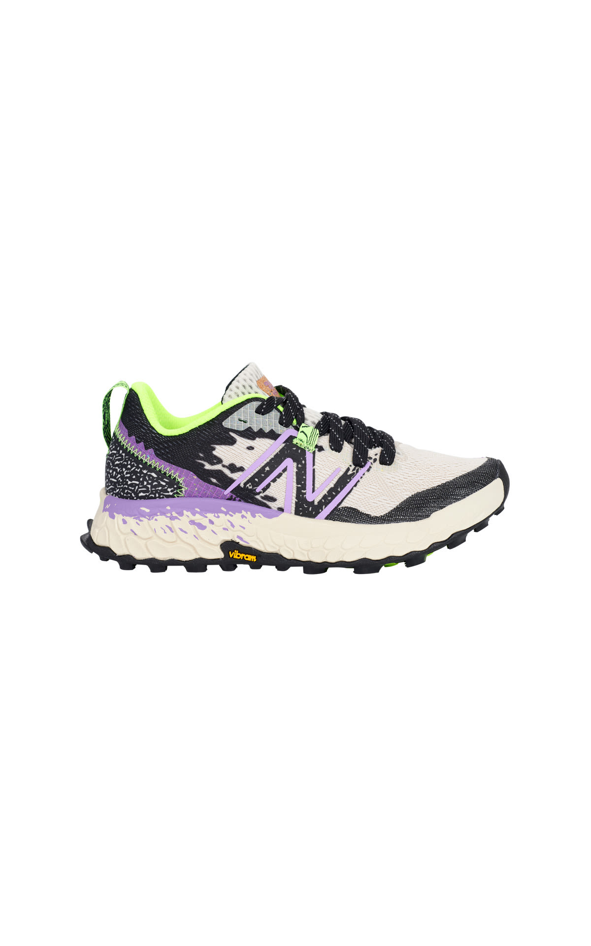 White, black and lilac sneakers New Balance