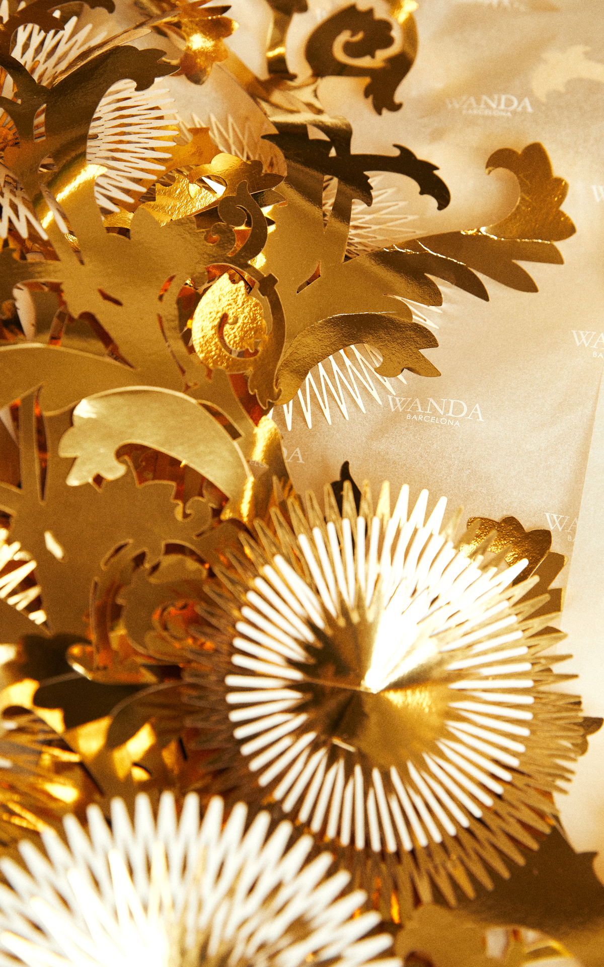 Christmas installations from Wanda Barcelona