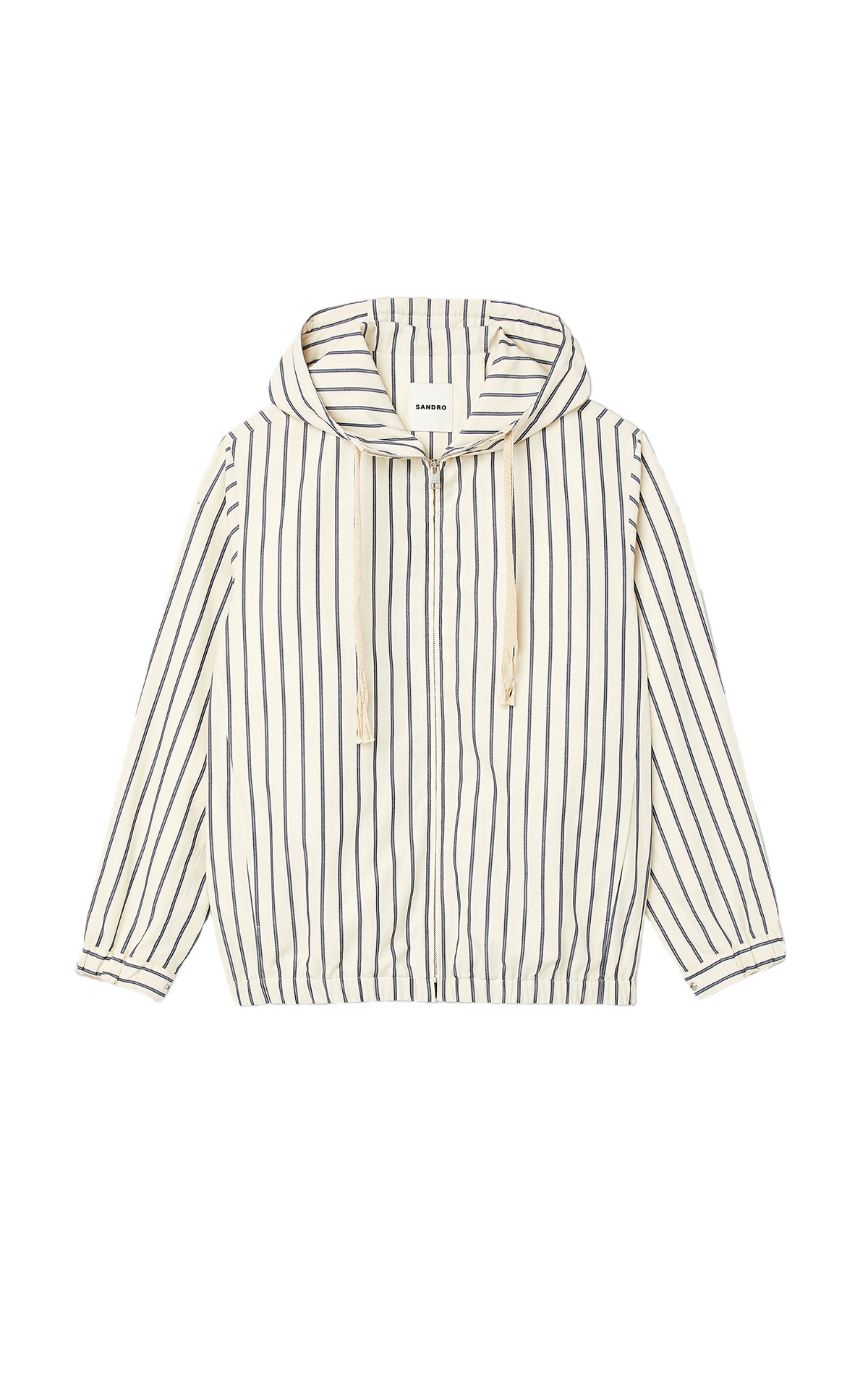 Striped Hoodie Sandro outlet madrid las rozas village