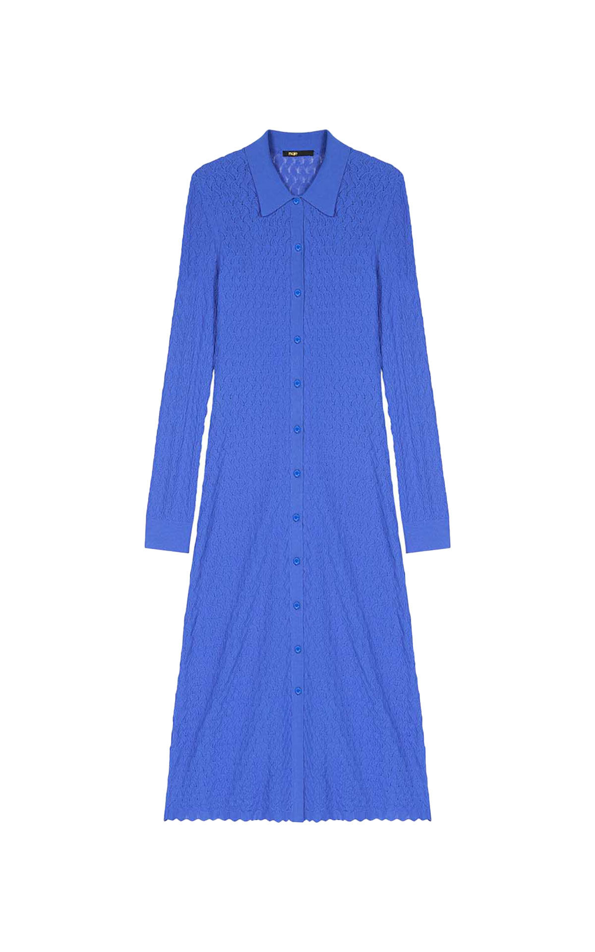 Long blue dress Maje