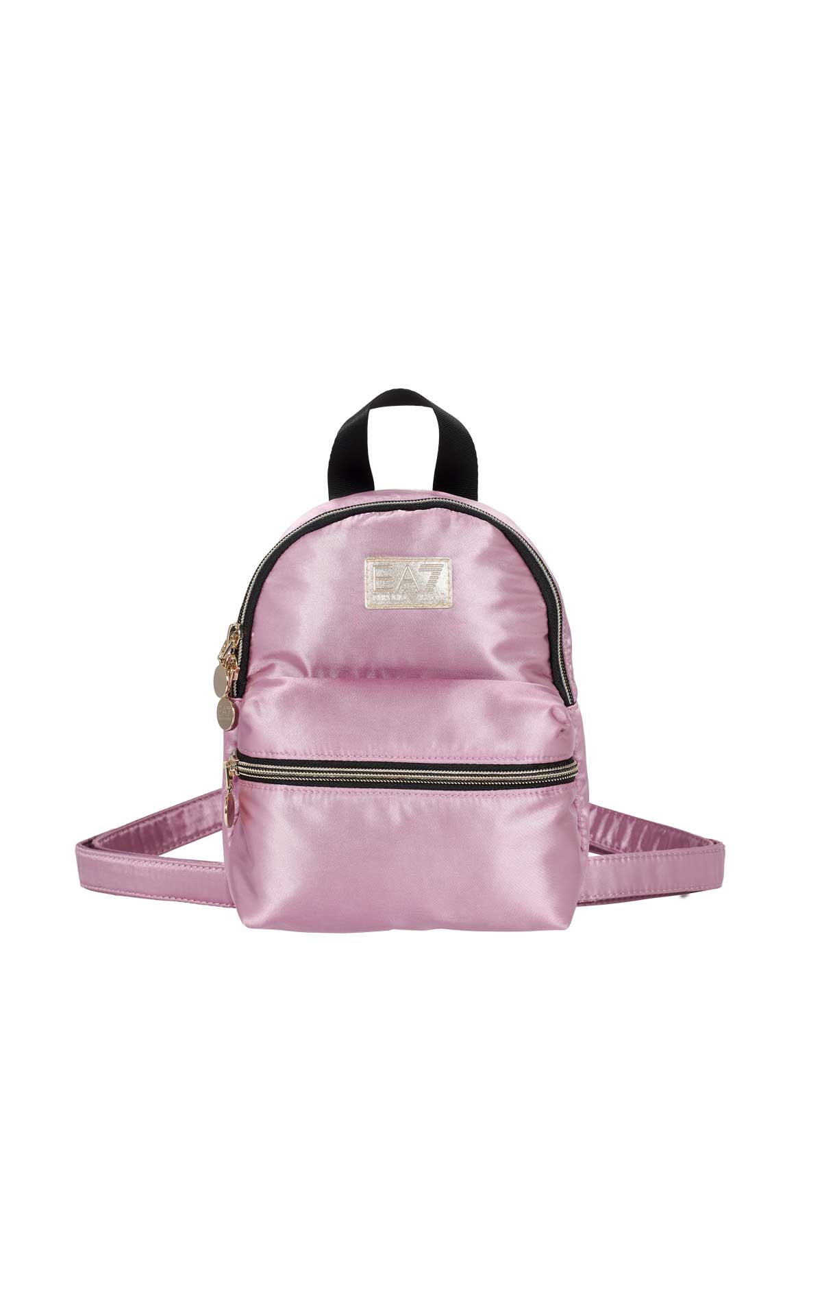metallic backpack Armani