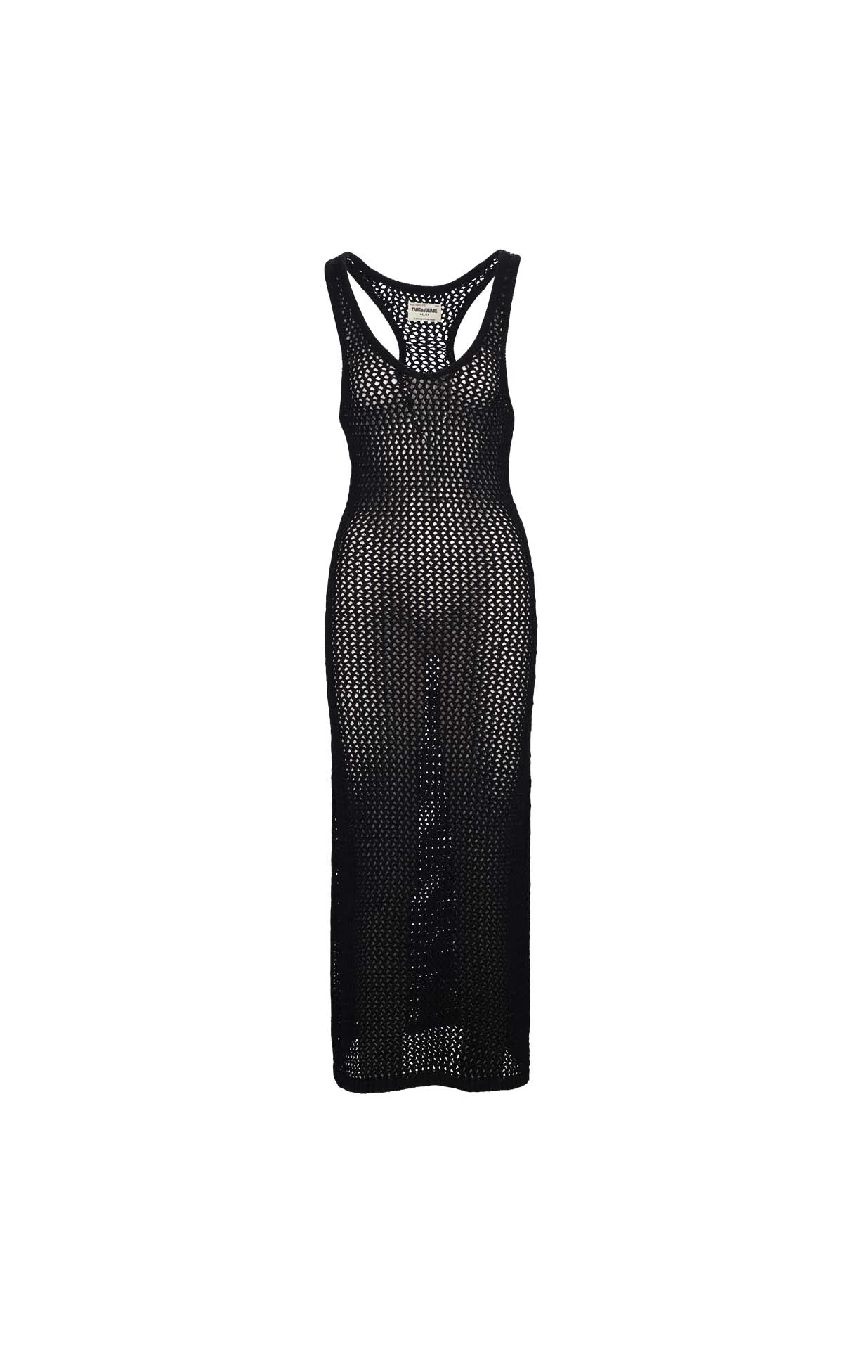 Black mesh dress Zadig & Voltaire outlet barcelona la roca village