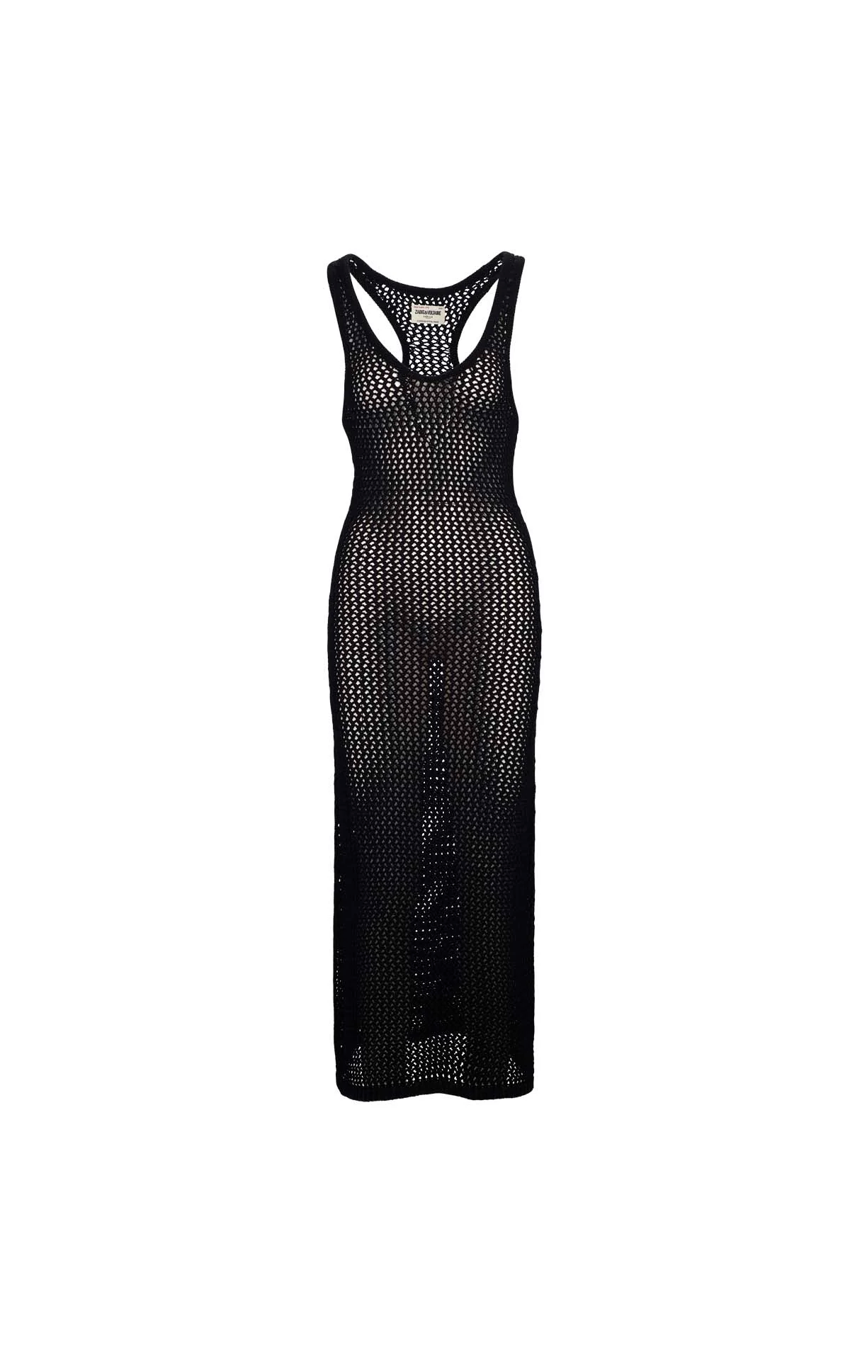Black mesh dress Zadig & Voltaire outlet barcelona la roca village