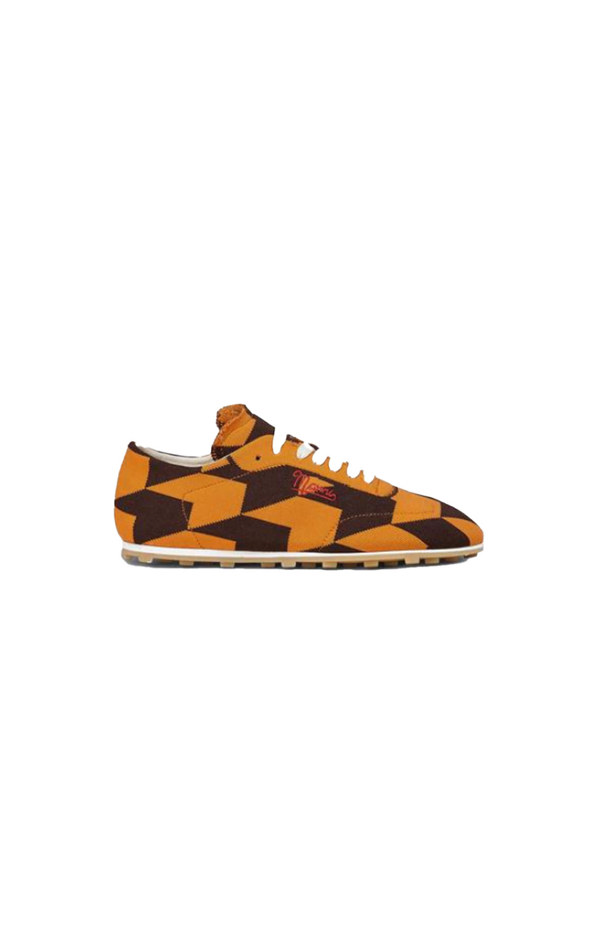Marni Knitted graphic sneakers from Bicester Village