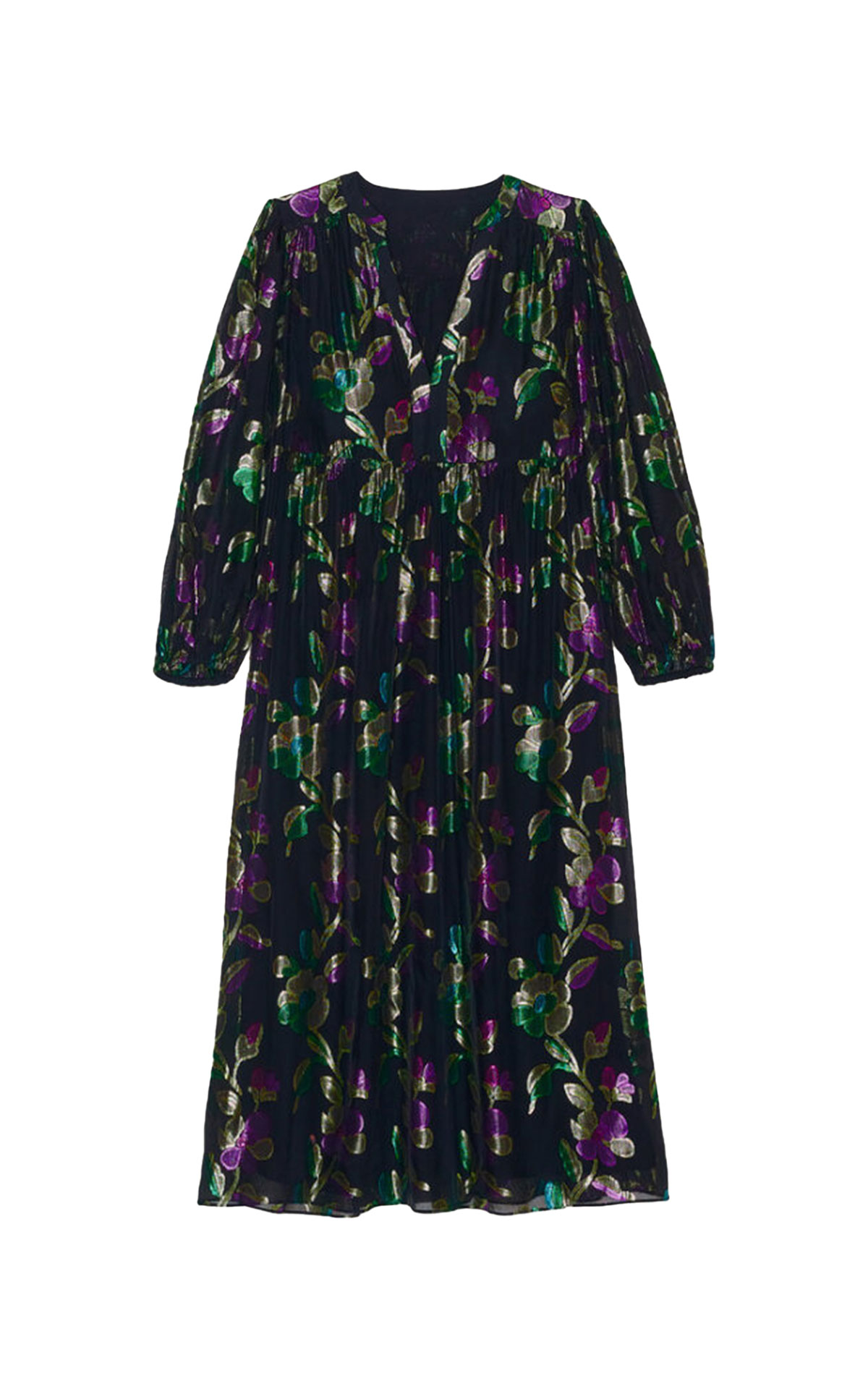 Long printed dress ba&sh outlet madrid las rozas village