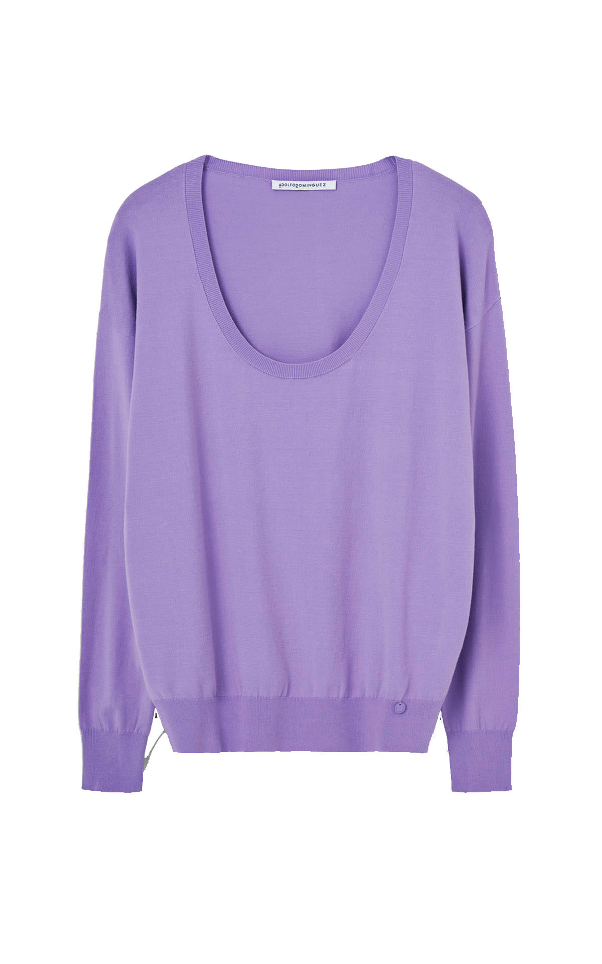 Lilac sweater Adolfo Dominguez