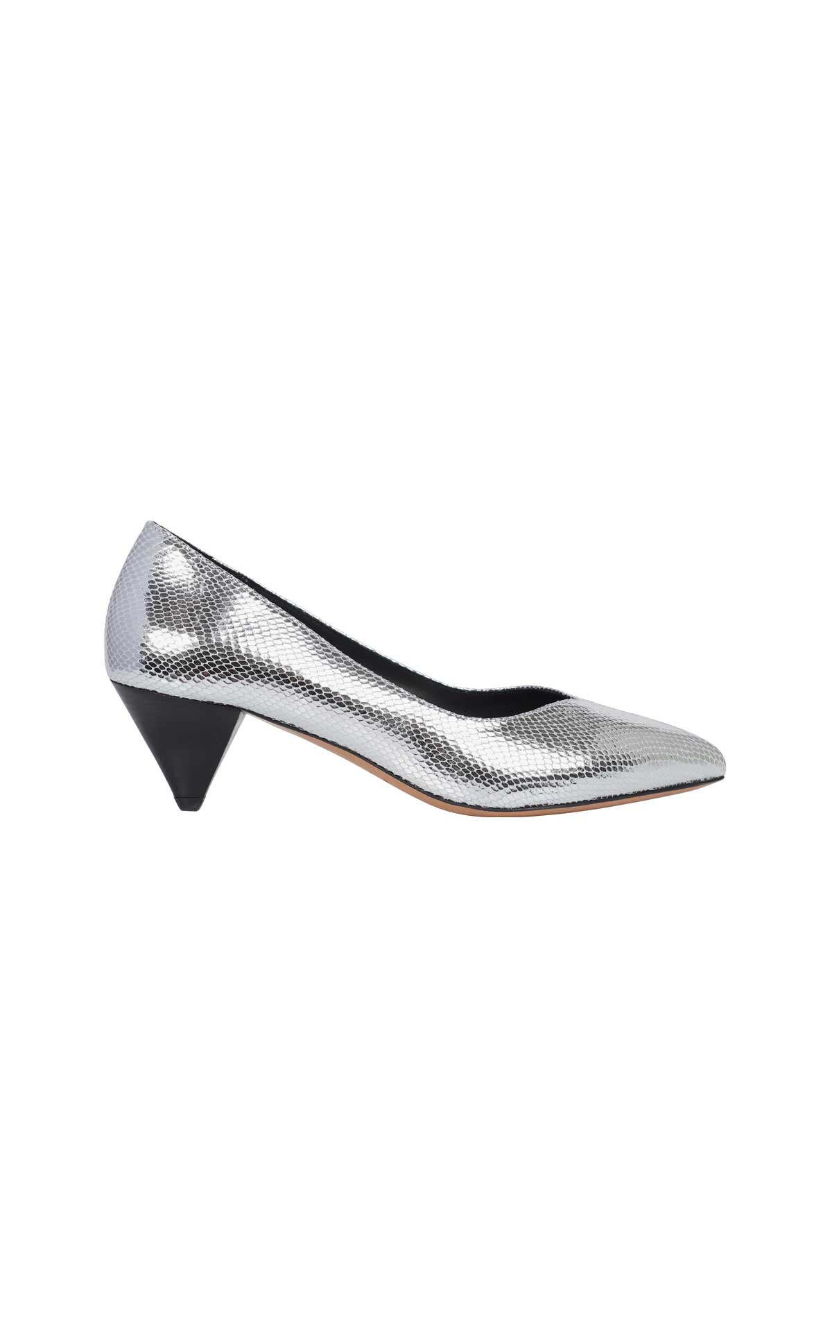 Silver court shoe isabel marant