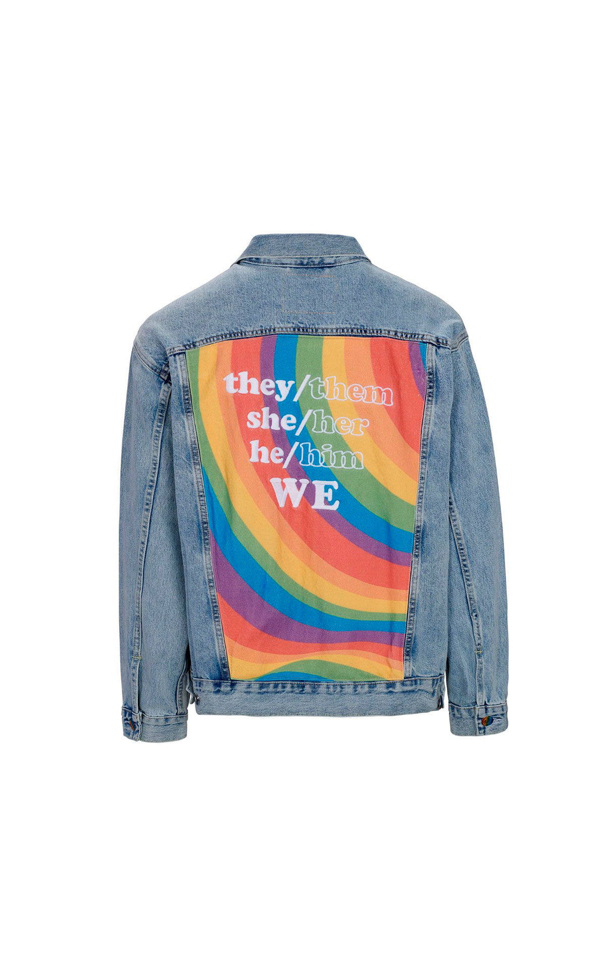 Pride denim jacket Levis