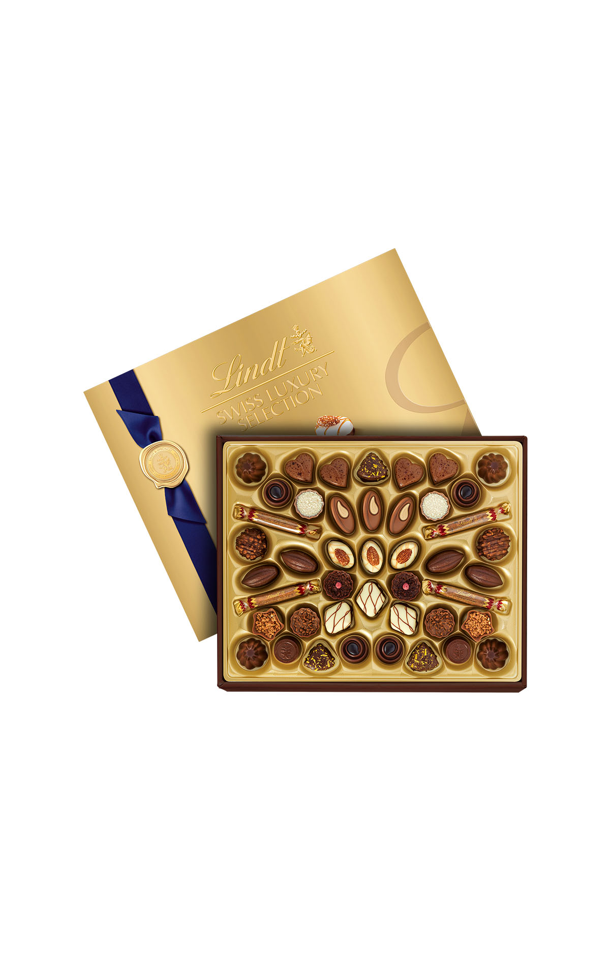 Swiss luxury selection chocolate box Lindt