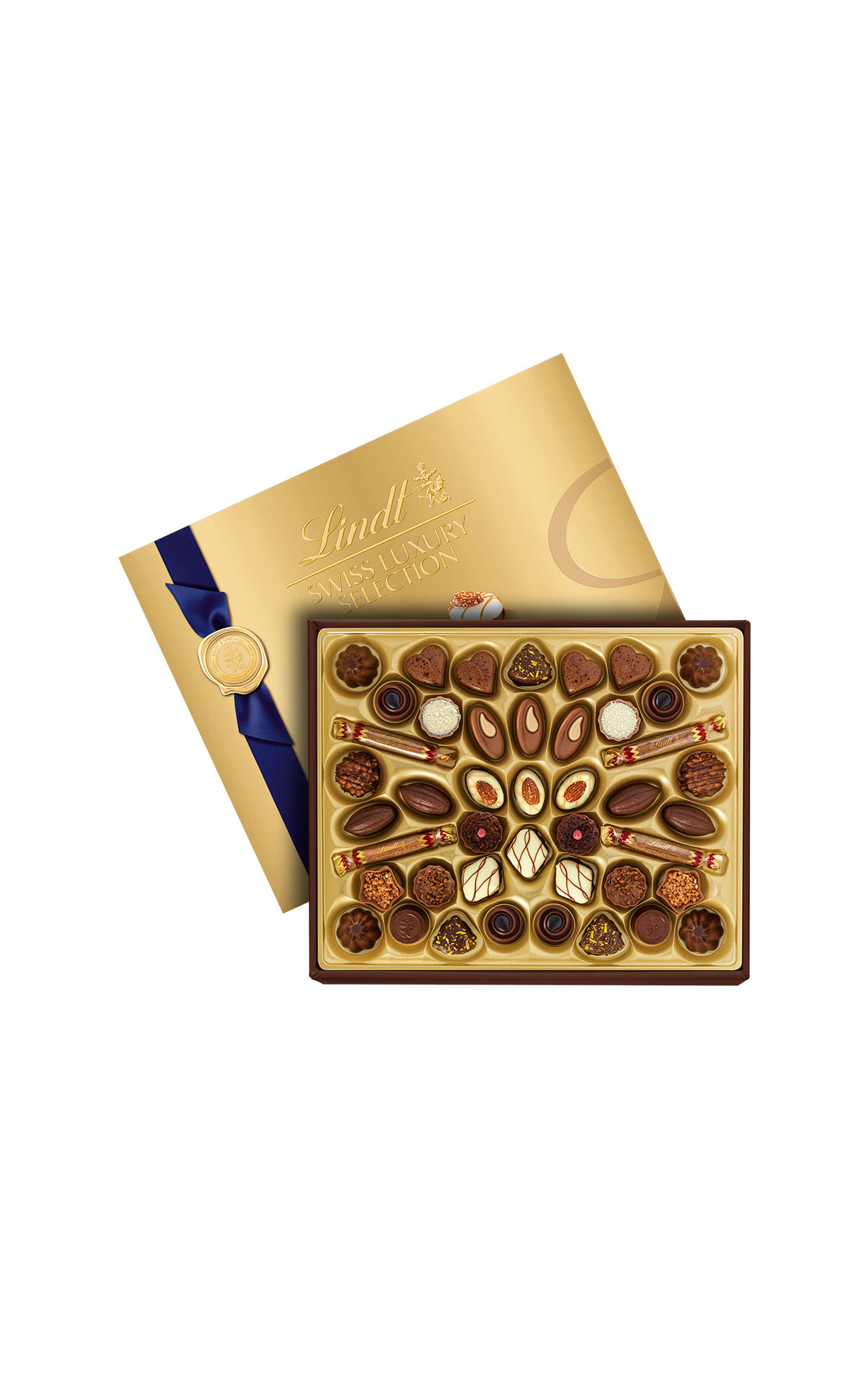 Swiss luxury selection chocolate box Lindt