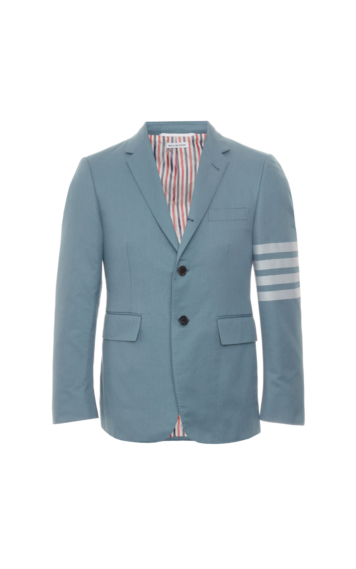 Thom Browne 4 bar cotton suiting jacket from Bicester Village