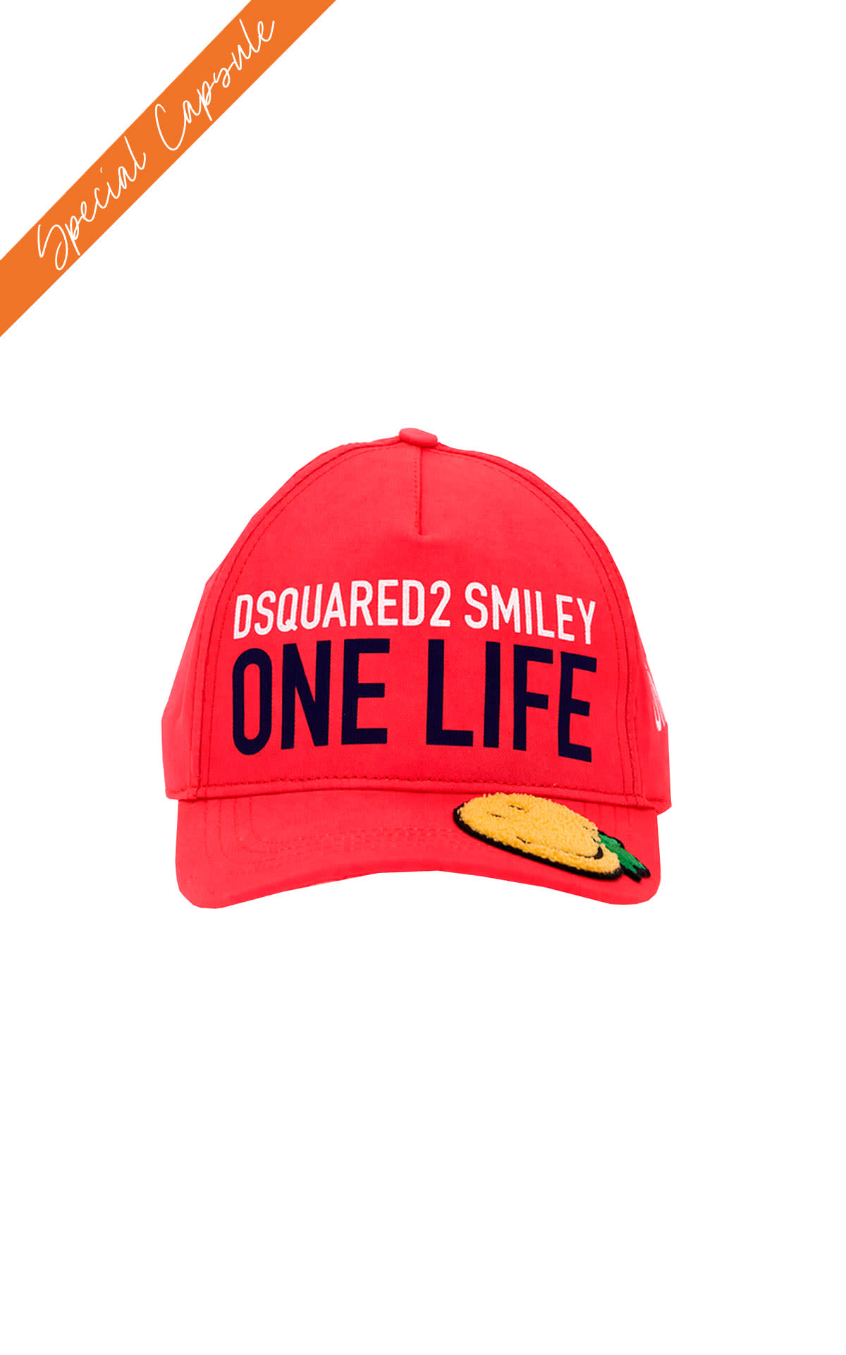 One Life One Planet red cap dsquared2