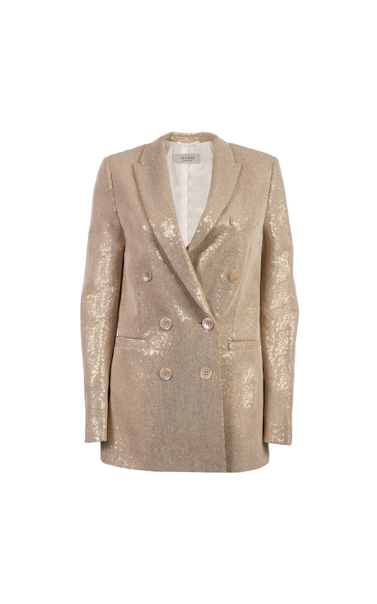 Peserico gold blazer