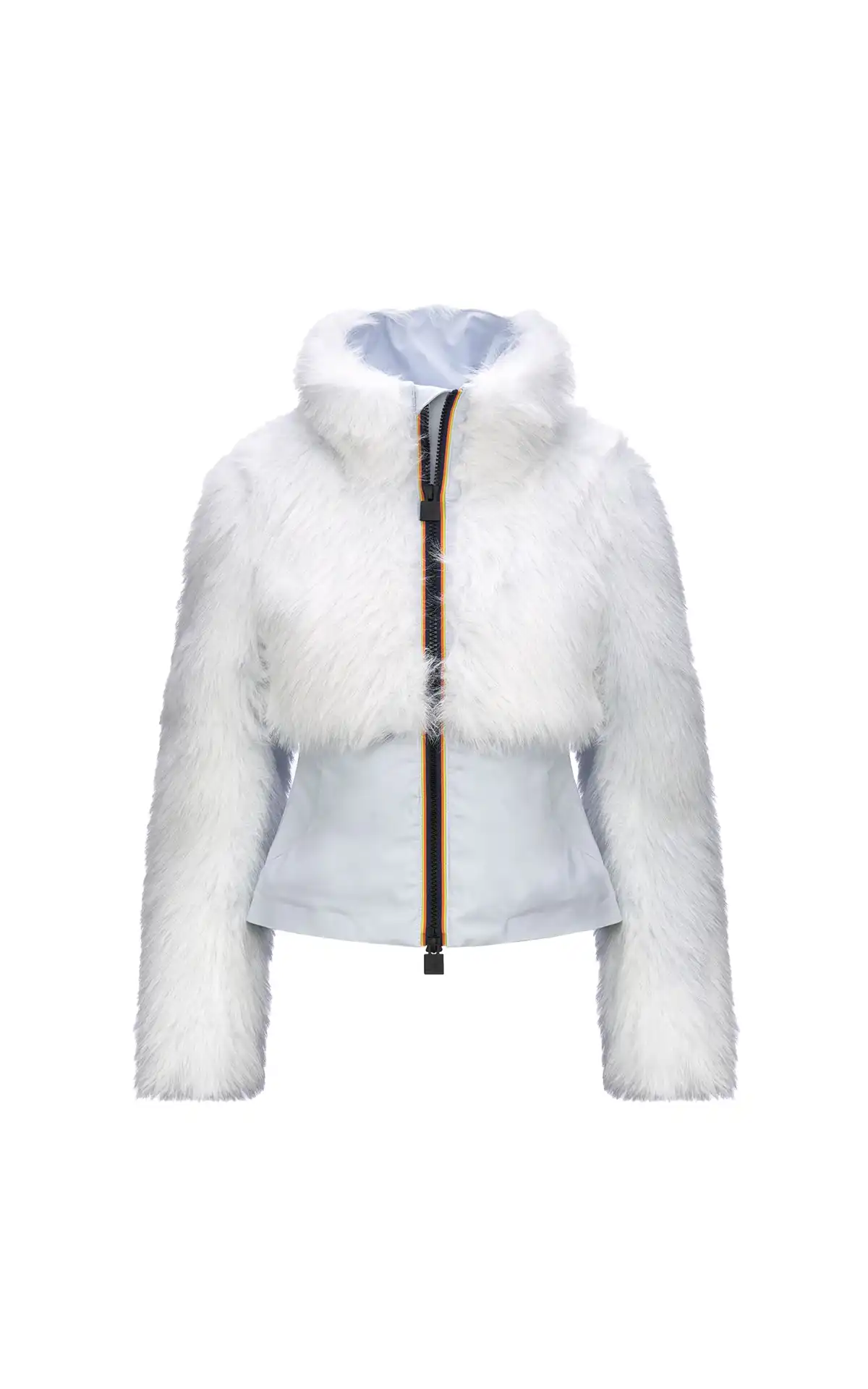 K-Way Veste fourrure et nylon - Milan Fashion Week La Vallée Village