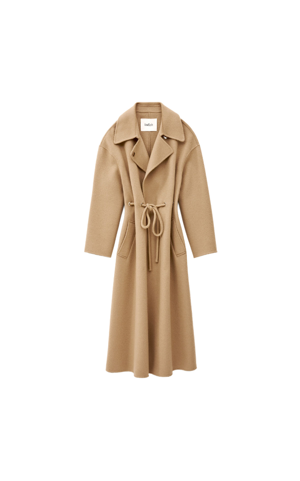 Ba&sh Manteau kate camel from Bicester Village