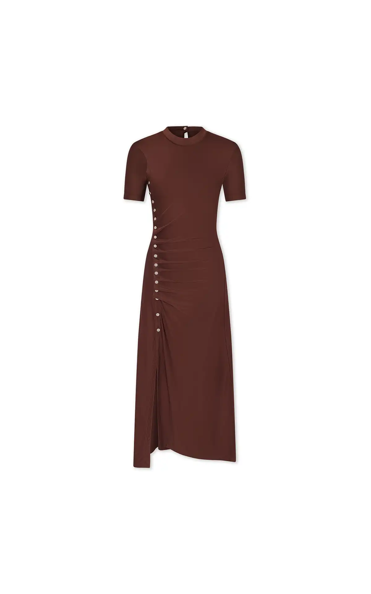 Rabanne Robe drapée à pressions La Vallée Village