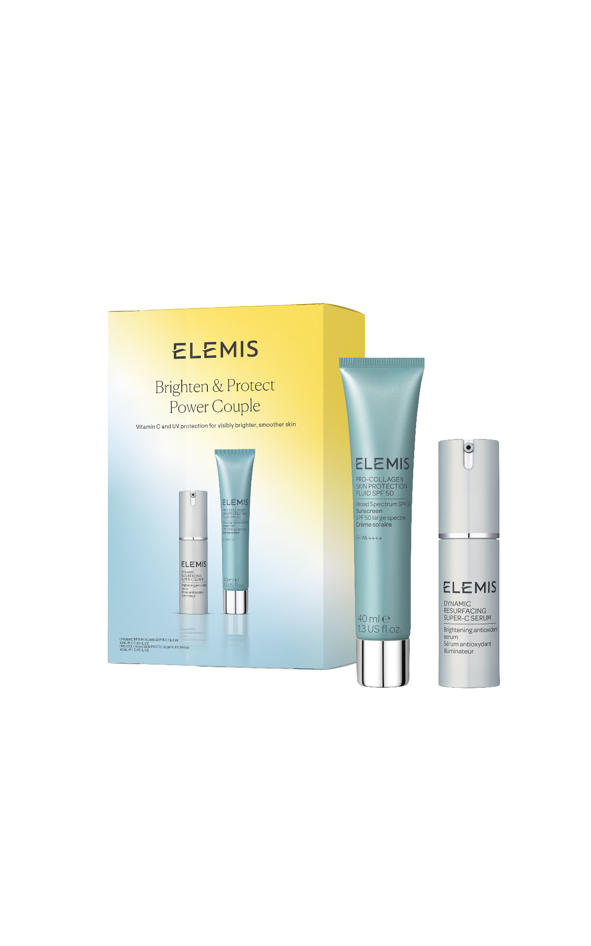 Elemis Brighten and protect power duo from Bicester Village