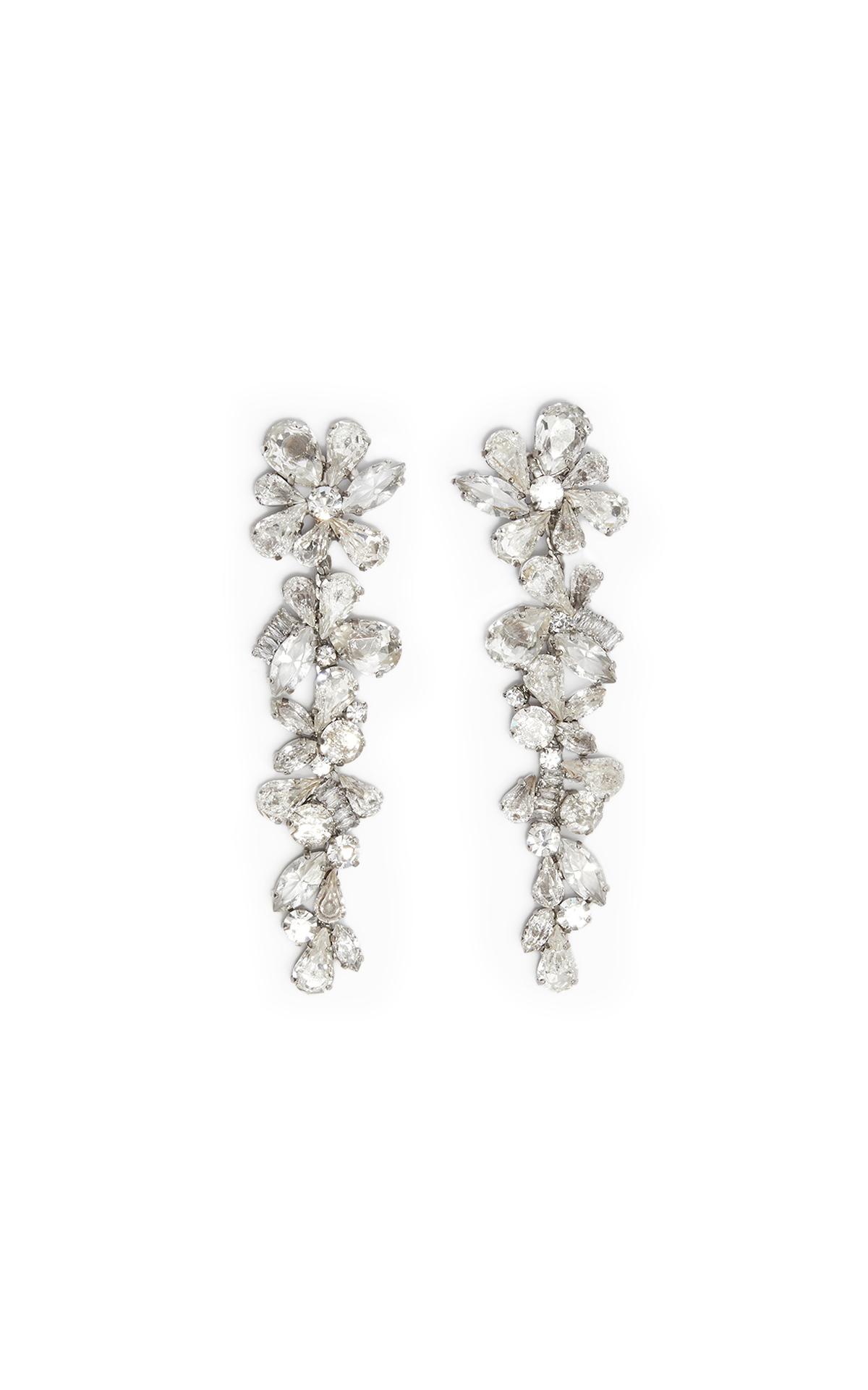 Ermanno Scervino Drop earrings with flower  