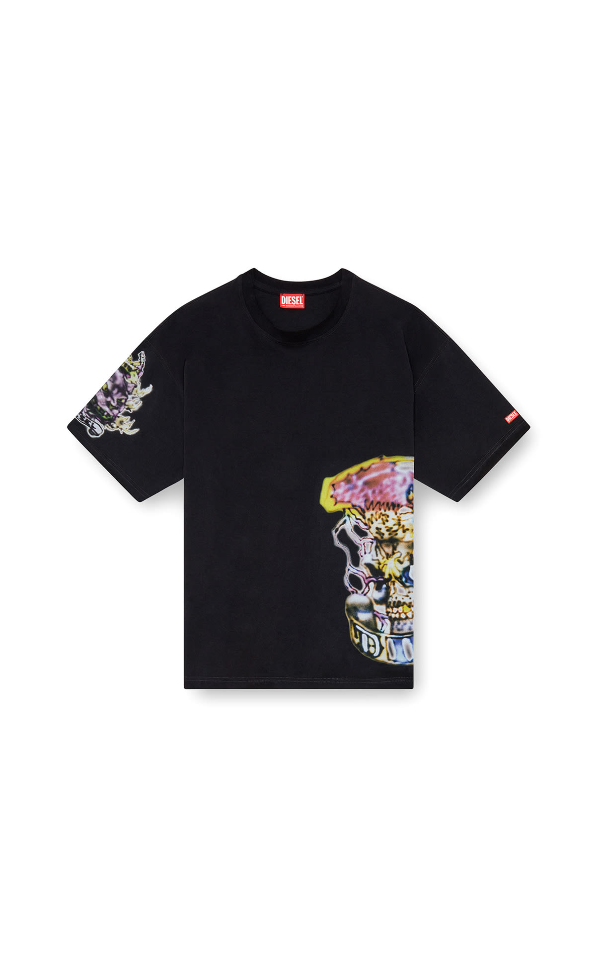 Diesel black patterned t-shirt