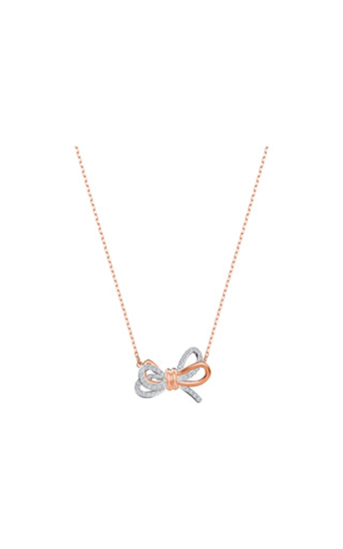 Swarovski Lifelong bow pendant from Bicester Village