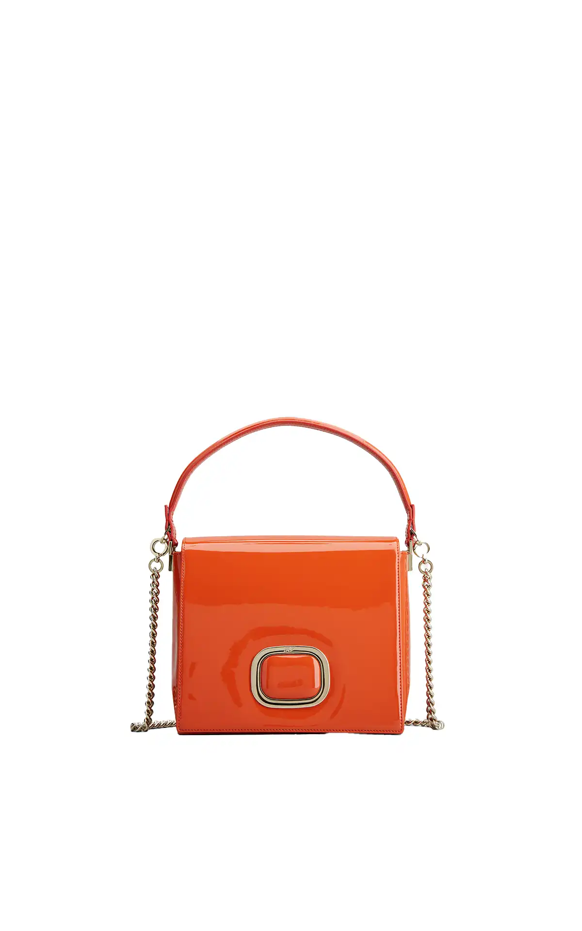 Roger Vivier Sac Madame Viv' orange La Vallée Village