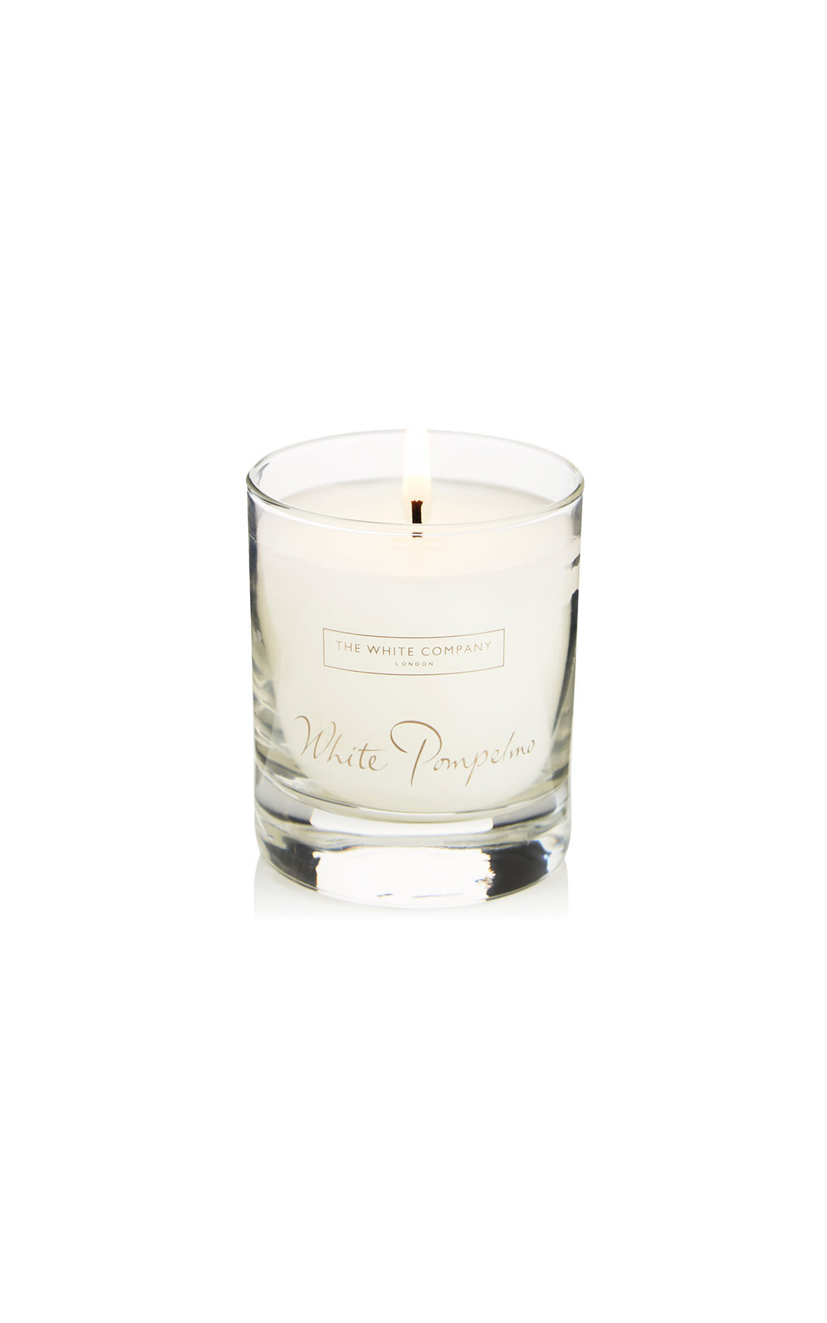 The White Company White pompelmo signature candle from Bicester Village