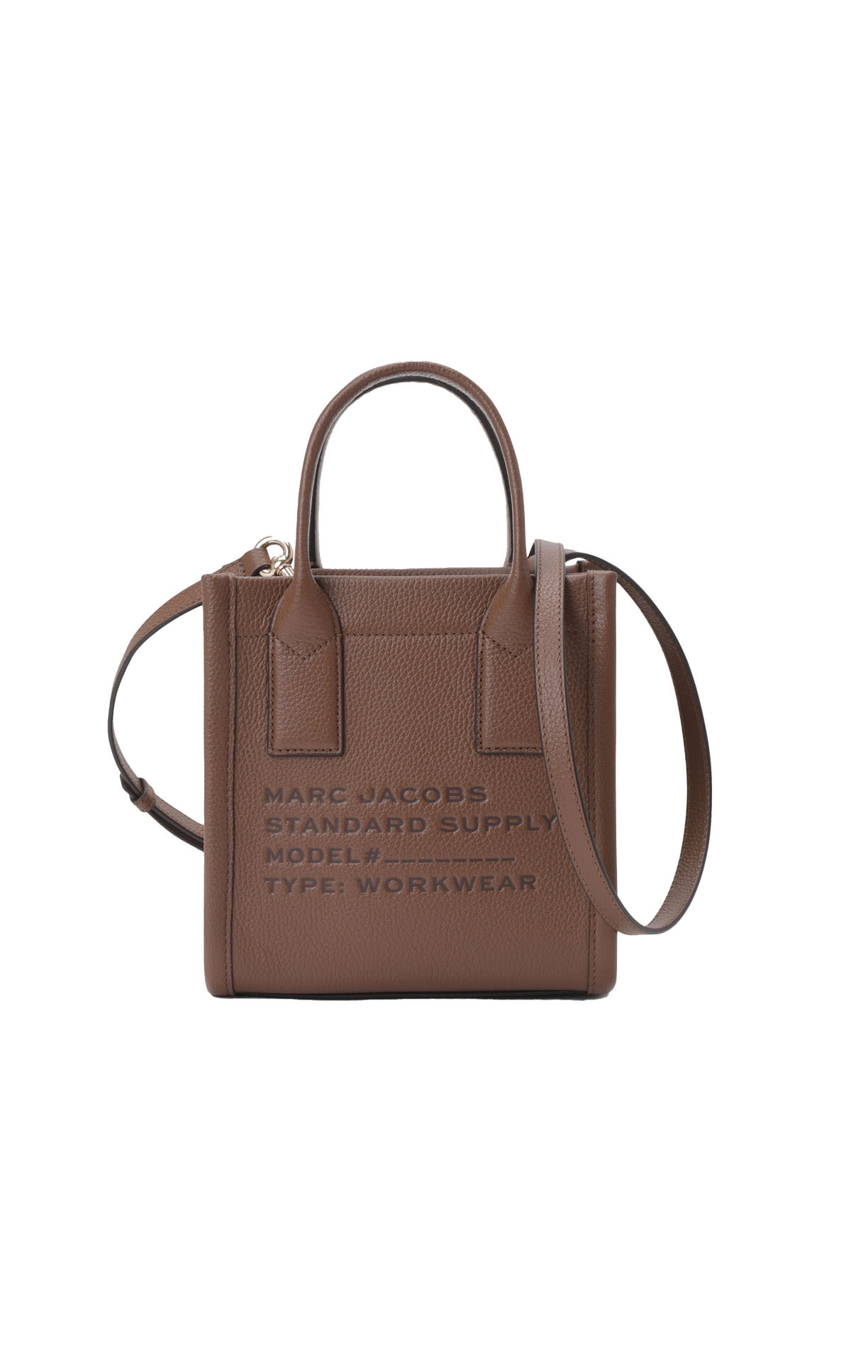 Marc Jacobs Small tote standard leather supply in cognac from Bicester Village