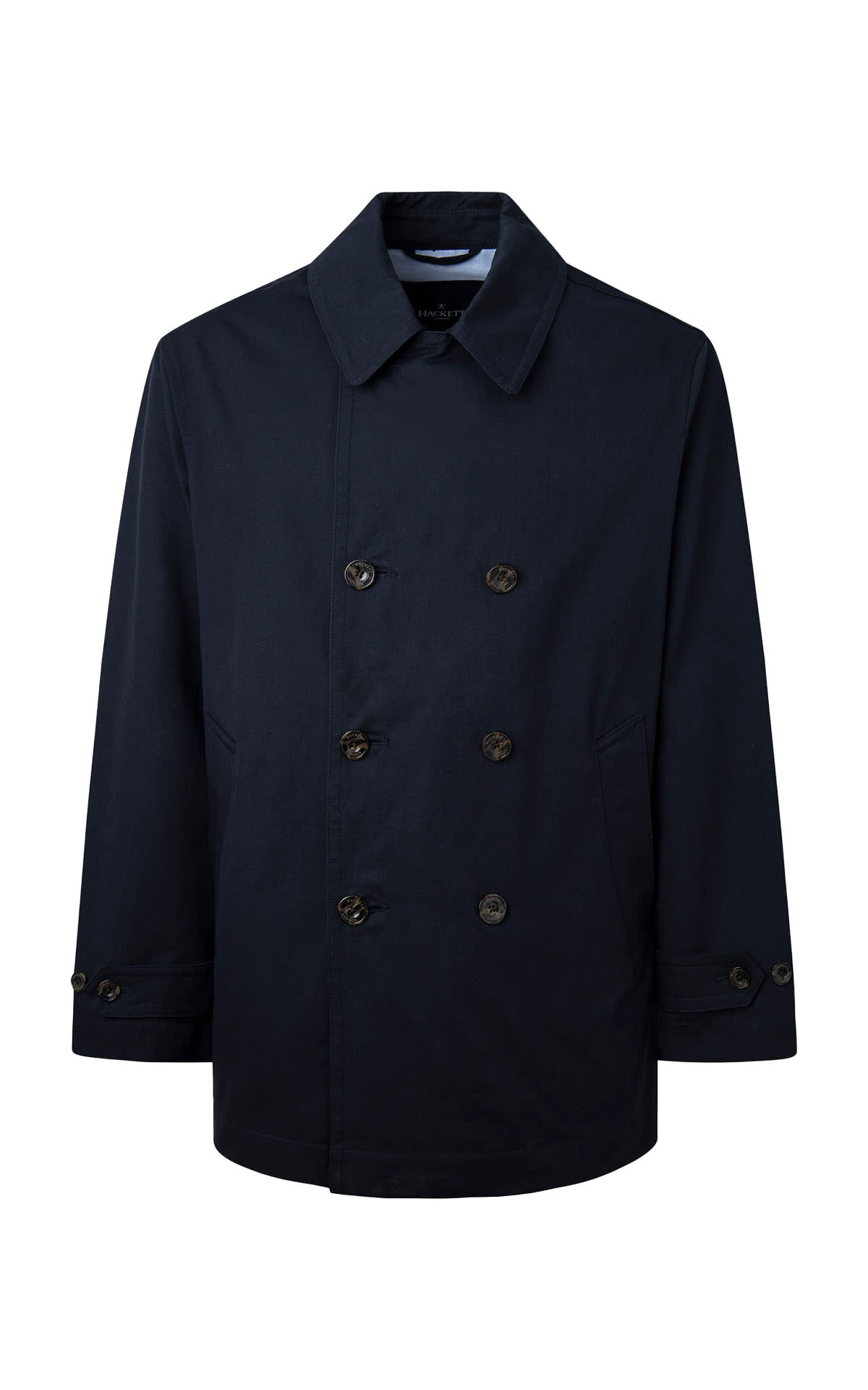 Navy blue coat Hackett London