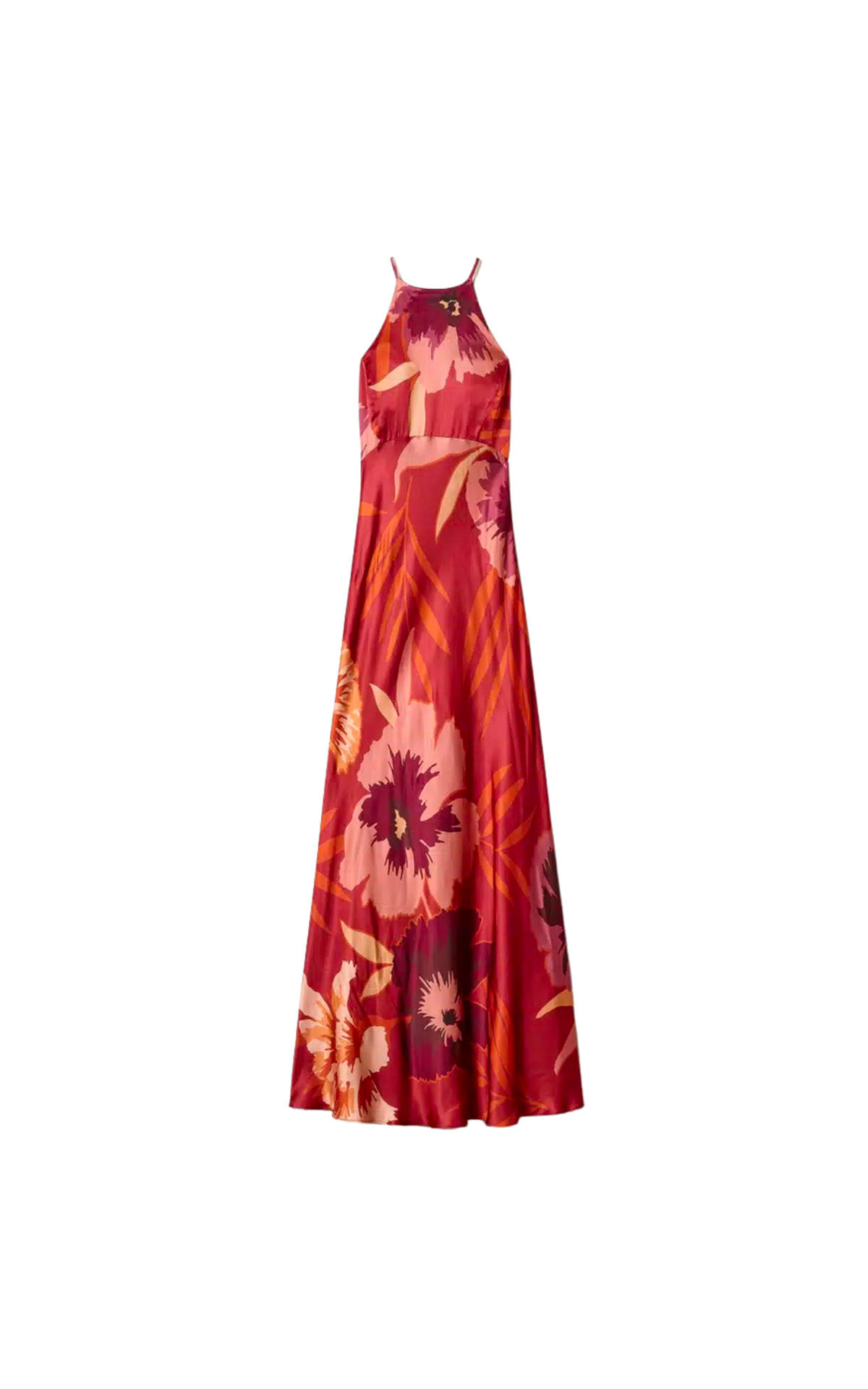 Long floral dress twinset