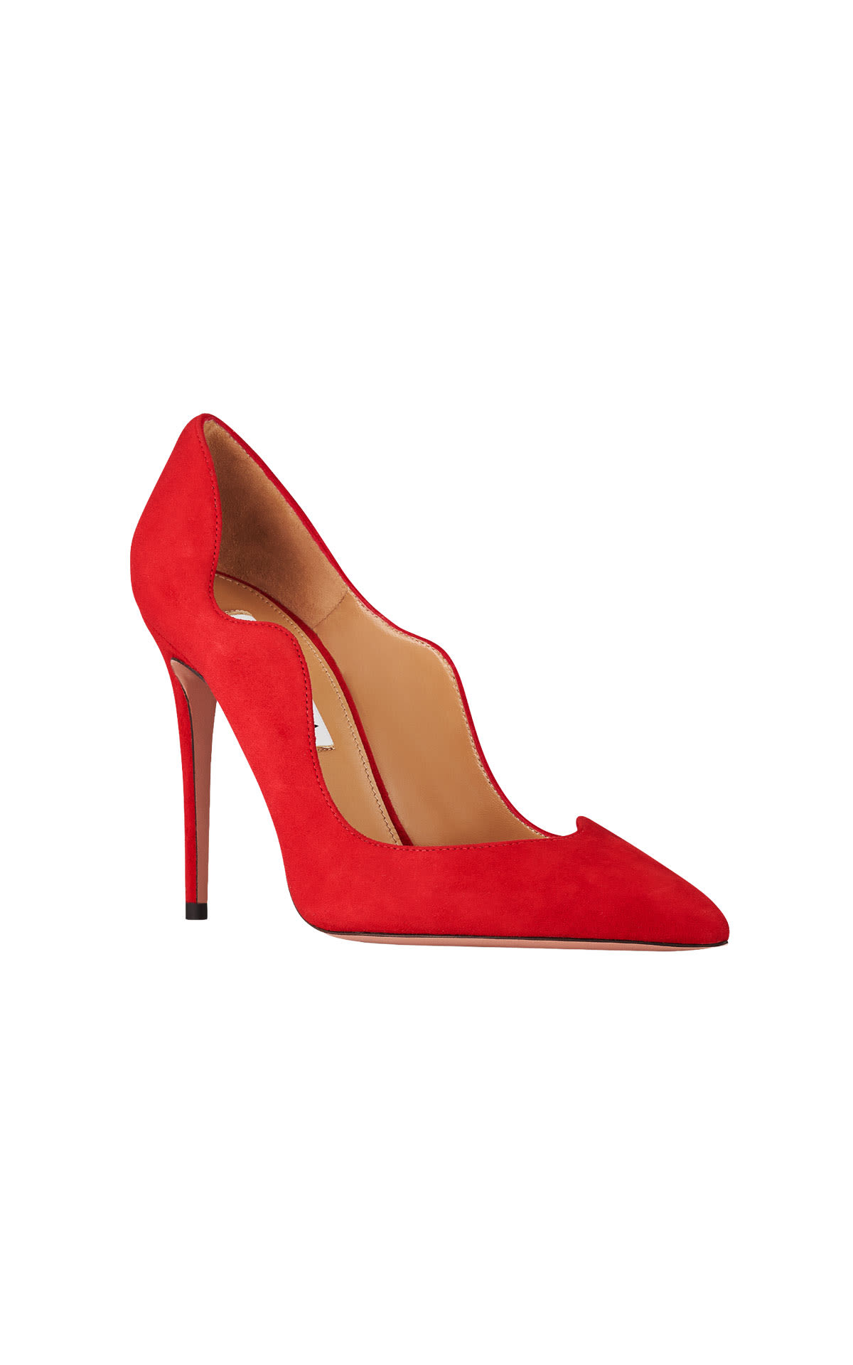 Aquazzura Artiste pump 105 lipstick from Bicester Village