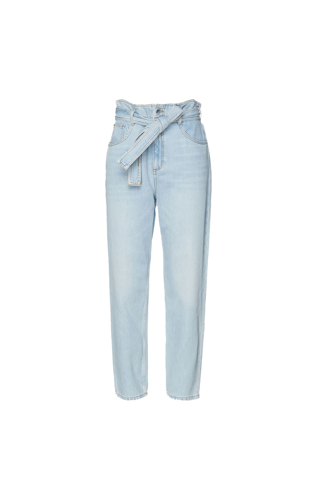 Claudie Pierlot Belted cotton Jeans from Bicester Village