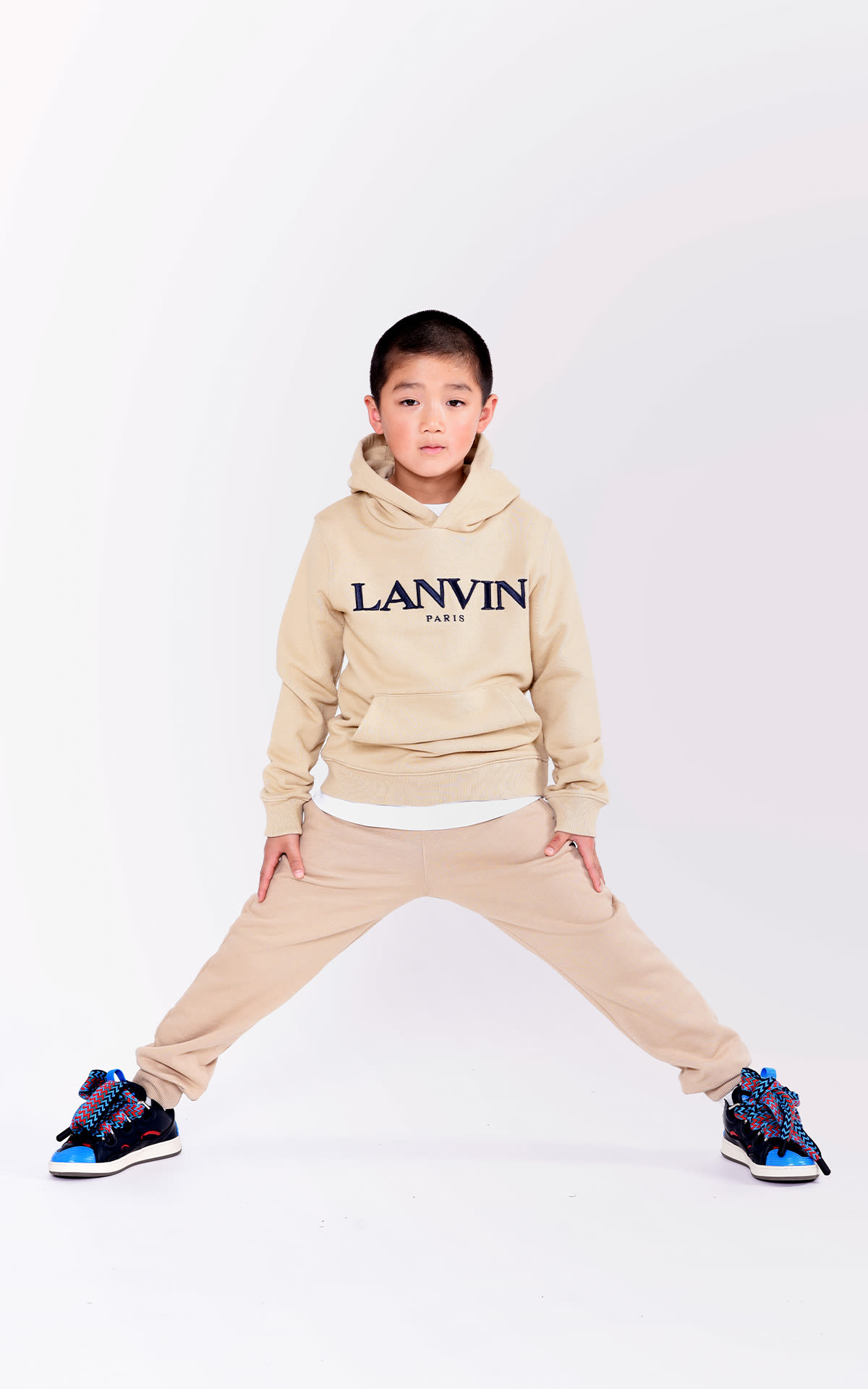 Kids around Lanvin La Vallée Village