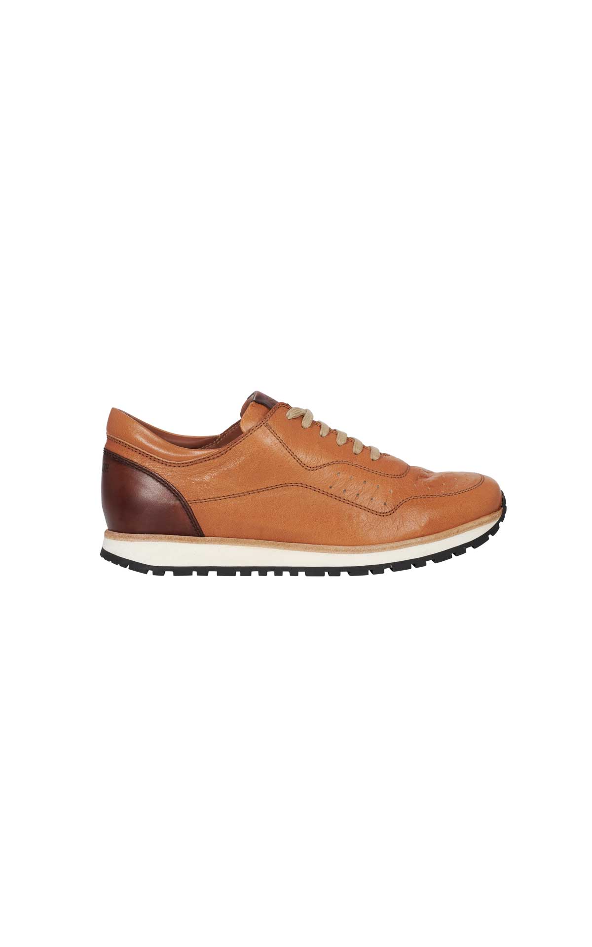 Brown leather shoe Lottusse