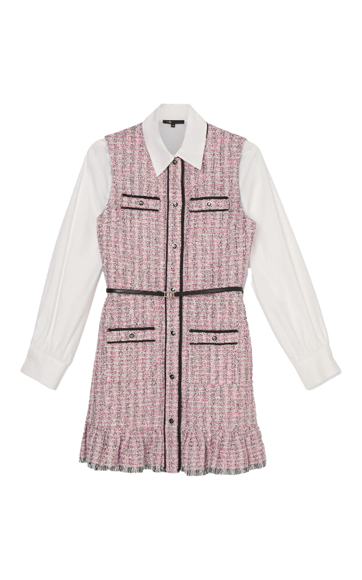 Pink dress Maje
