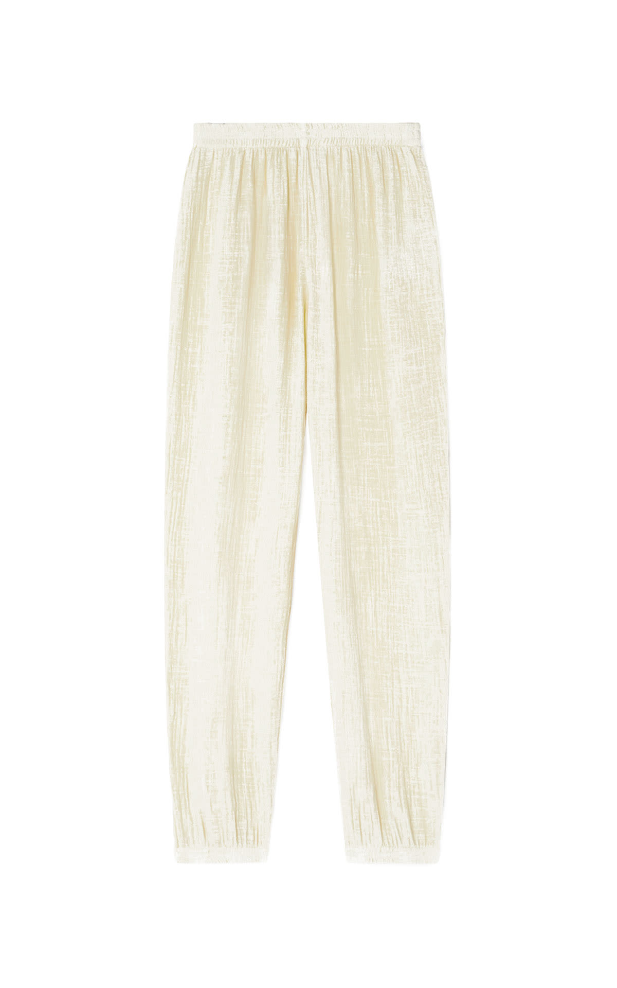 Pantalones de lino beige American Vintage
