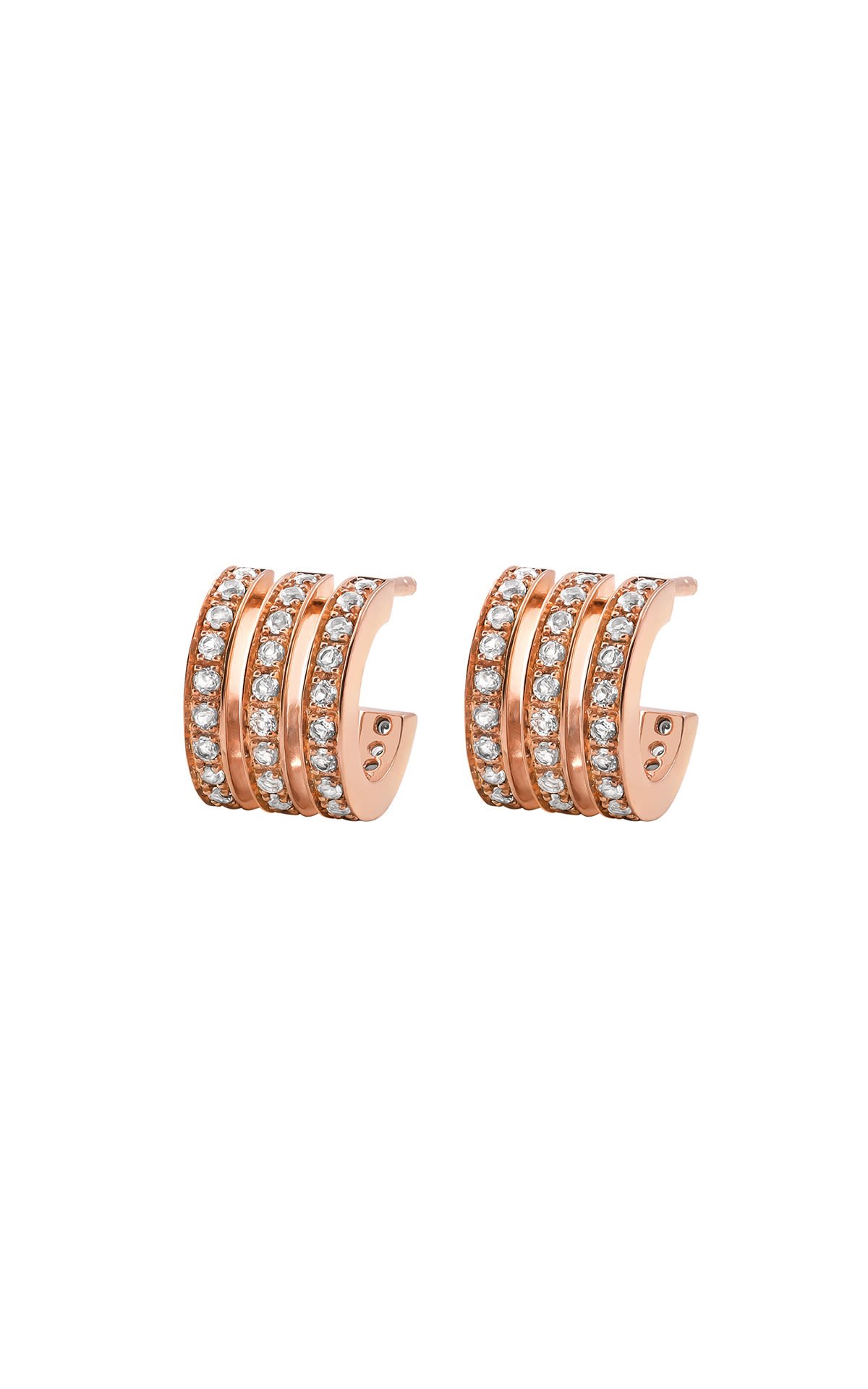 Rose gold earrings Aristocrazy