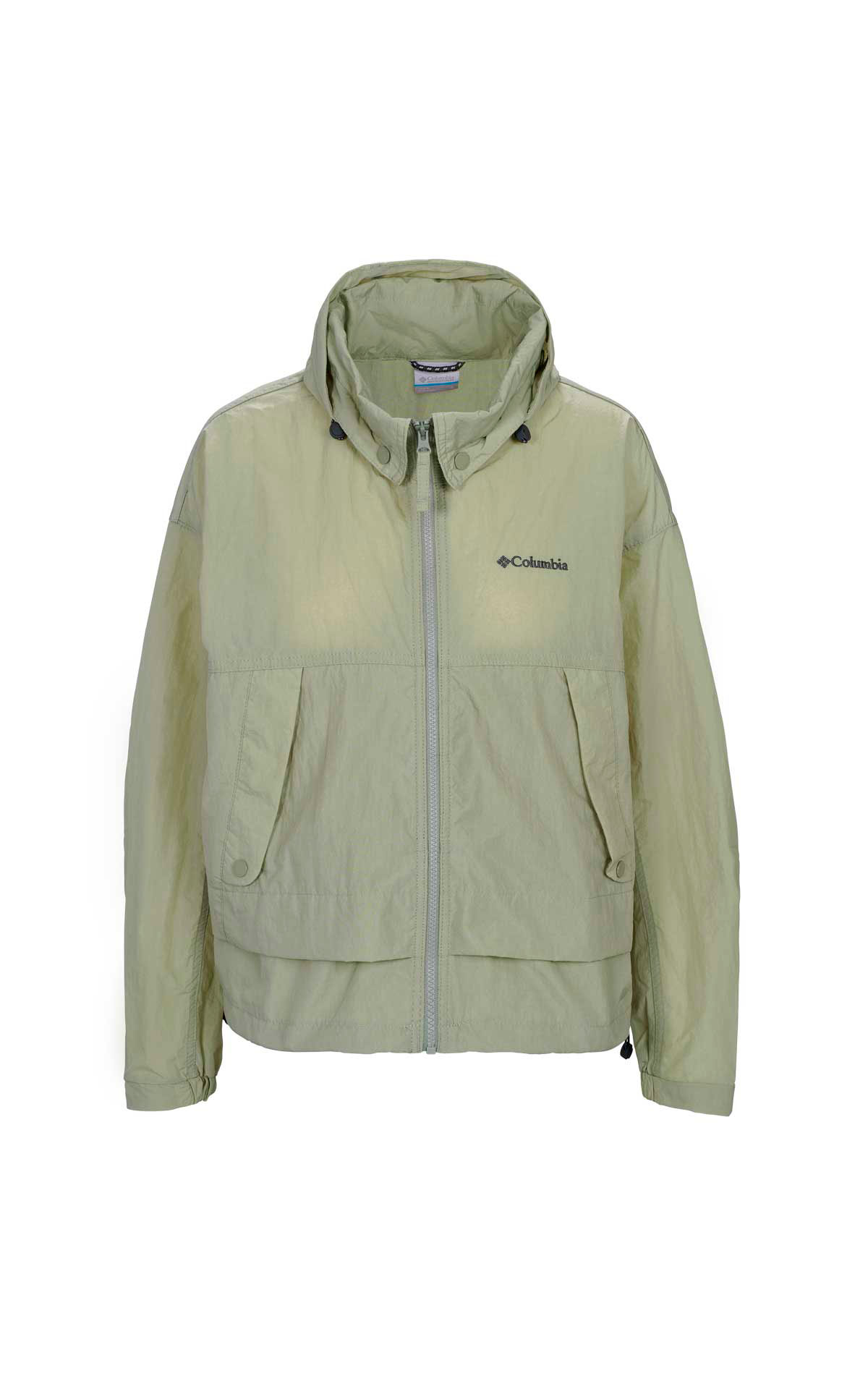 Khaki windbreaker Columbia